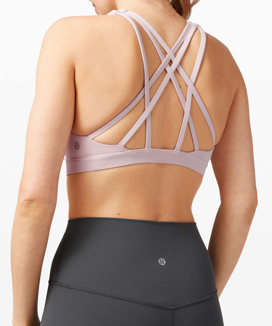 Lululemon Free To Be Serene Bra High Neck *Light Support, C/D Cup - Misty Pink