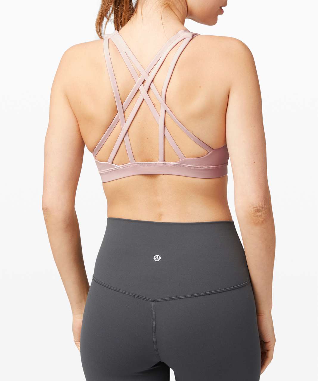 Lululemon Free To Be Serene Bra High Neck *Light Support, C/D Cup - Misty Pink