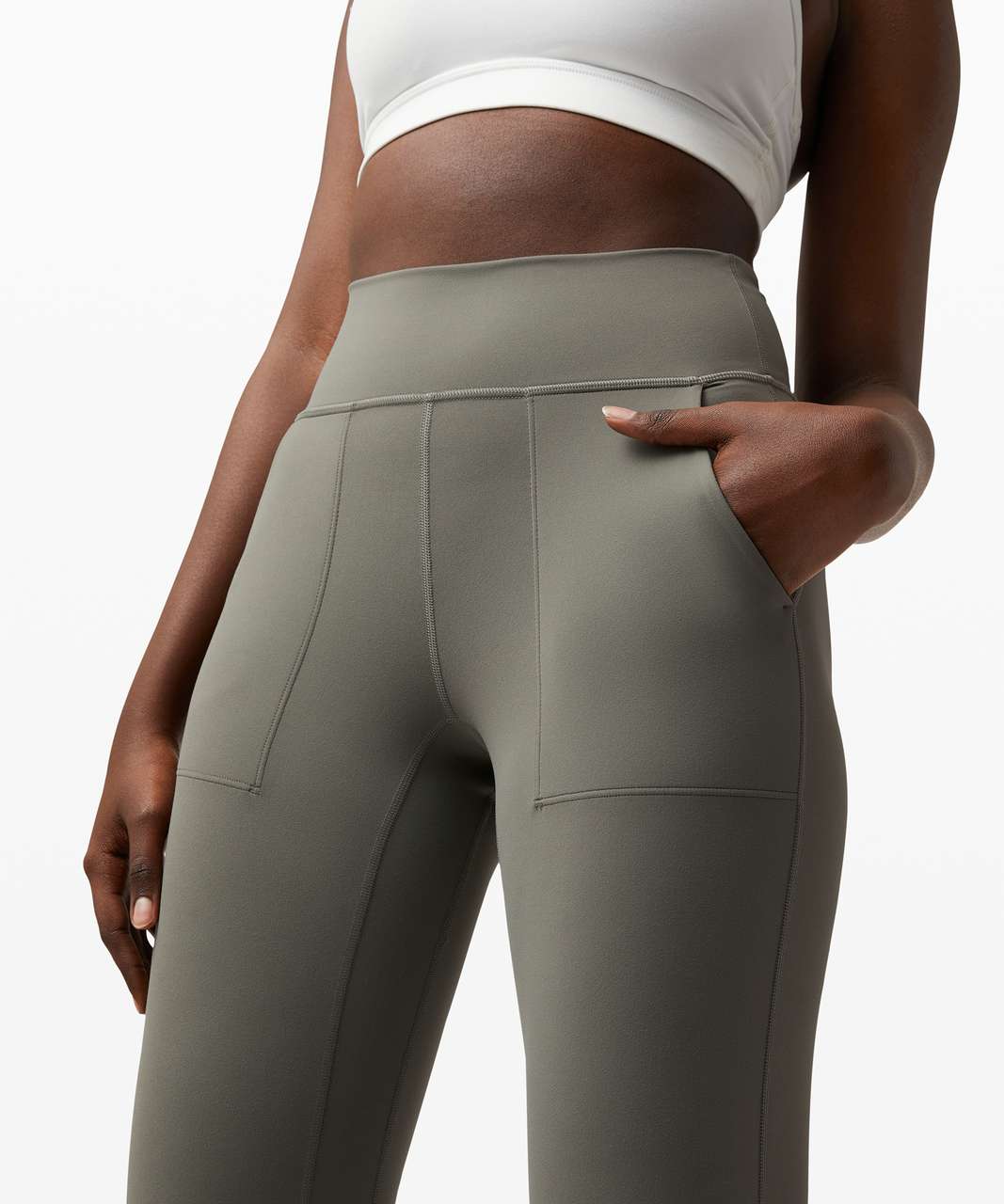 Lululemon Align Jogger Crop *23 - Grey Sage - lulu fanatics