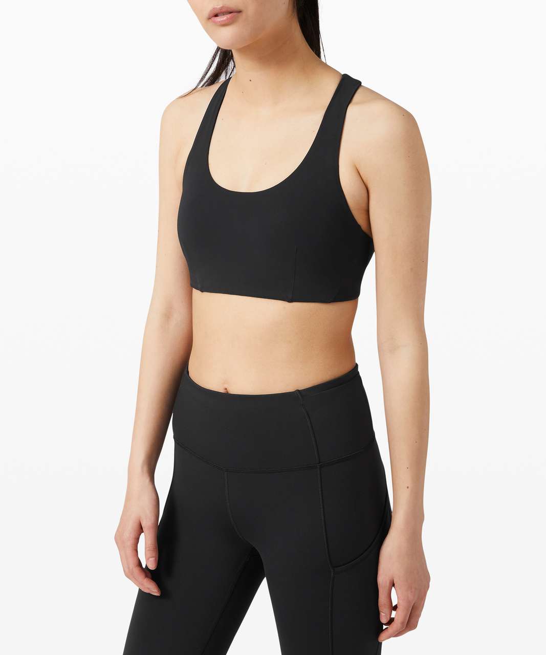 Lululemon Ride and Reflect Bra - Black - lulu fanatics