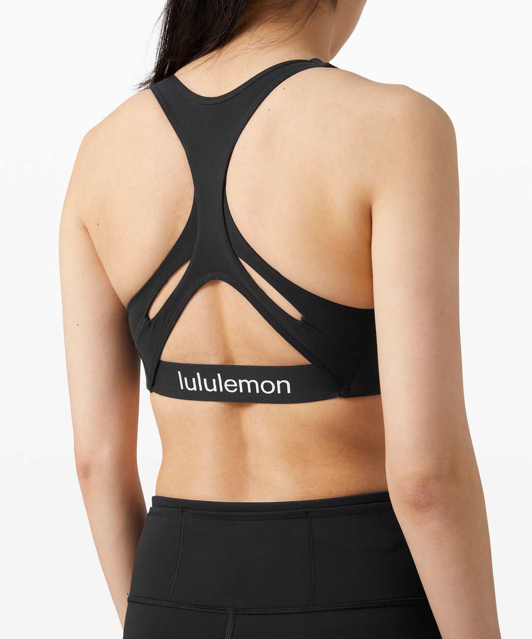 Inhale Confidence. Exhale Doubt. Black Sports Bra – IDC Identity