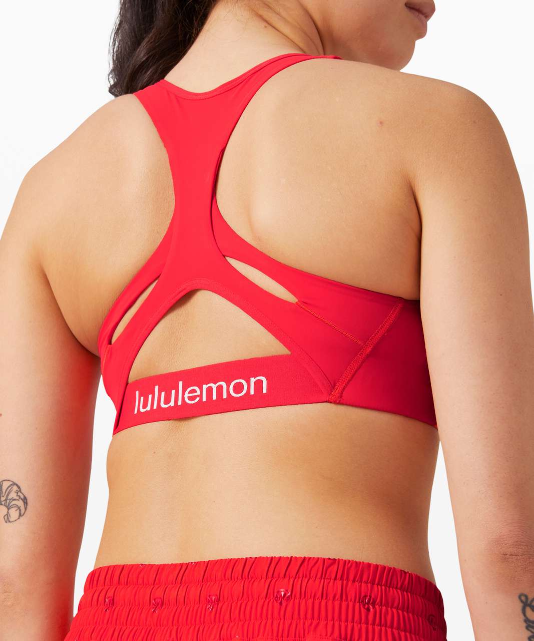 The Pretty Cult - 'Ruby' Moisture Wicking Sports Bra. (Red)