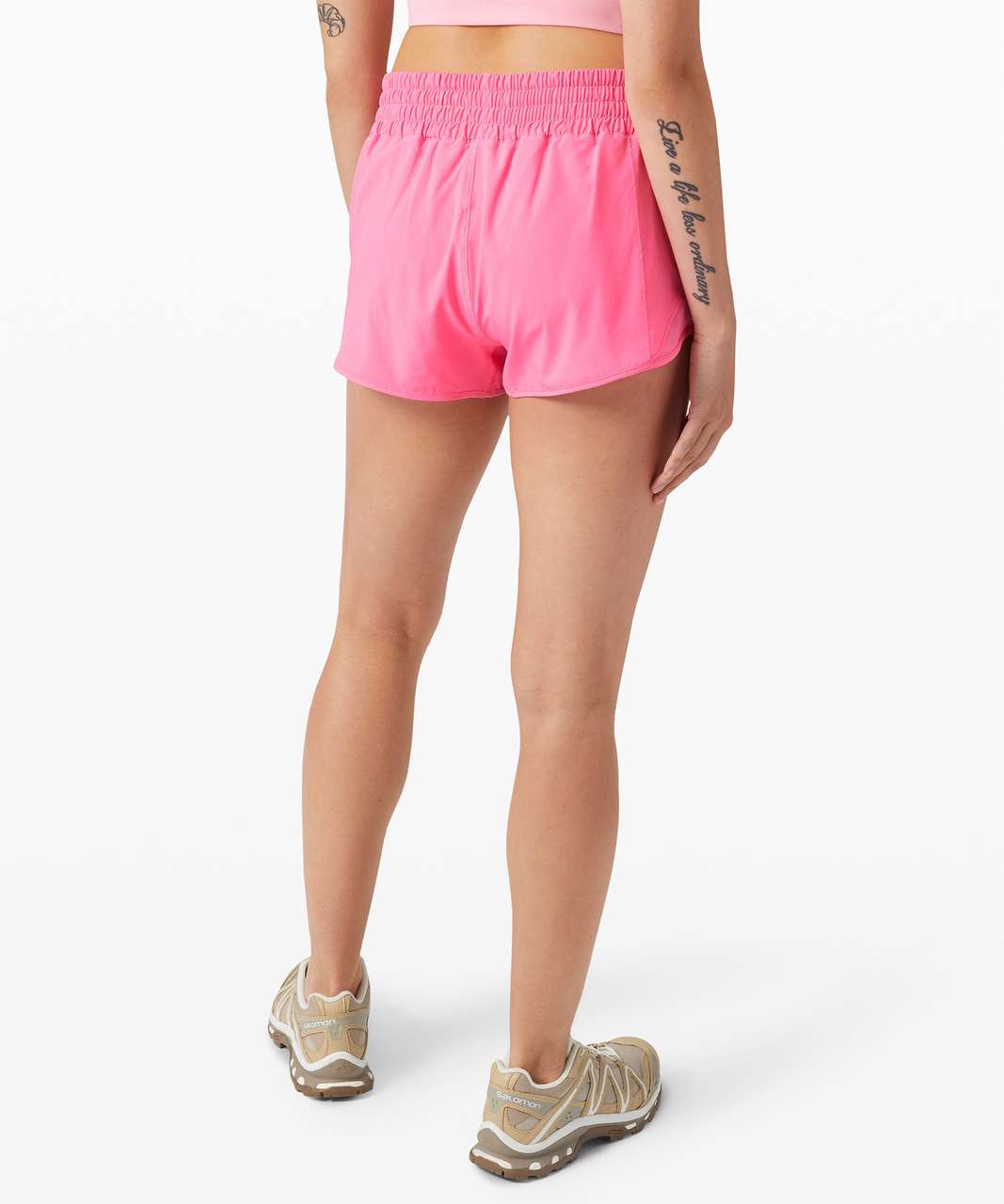 Lululemon Hotty Hot High-Rise Short HR 2.5 Sonic Pink Size 0~2~4