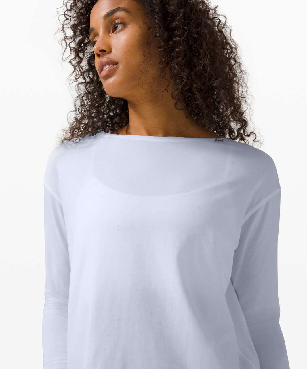 Lululemon LA Back in Action Long Sleeve - Day Dream