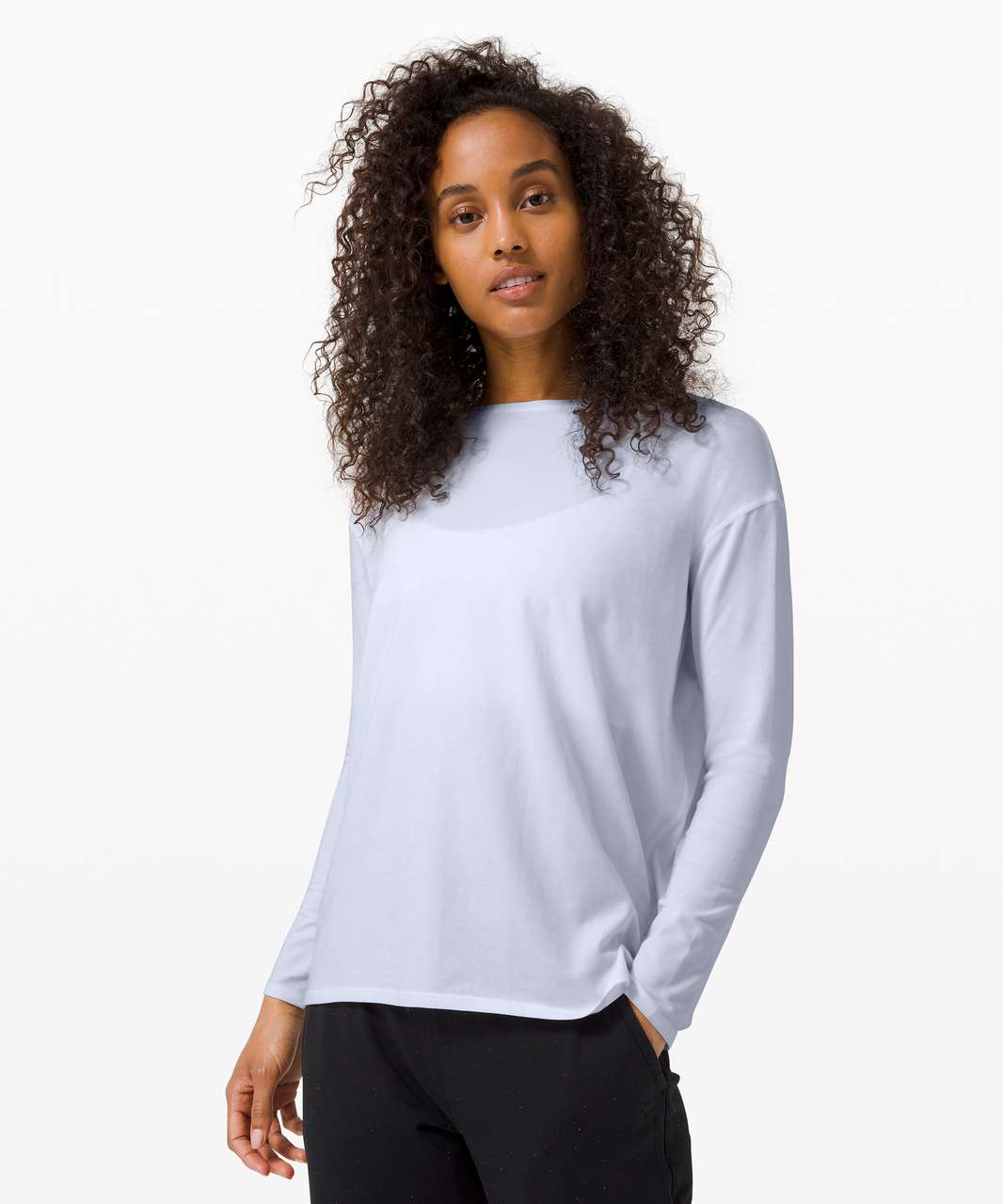 Lululemon LA Back in Action Long Sleeve - Day Dream