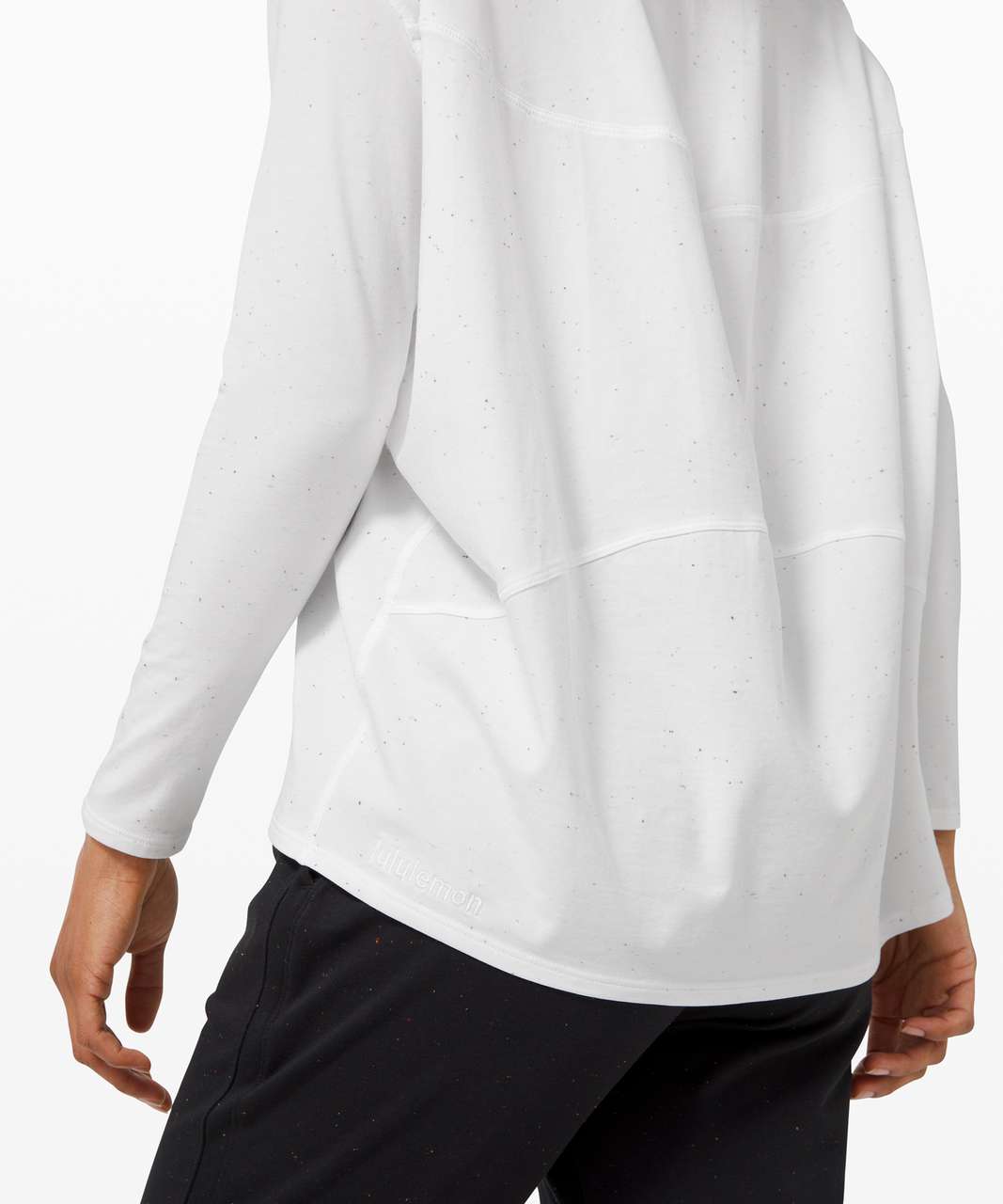 Lululemon LA Back in Action Long Sleeve - White