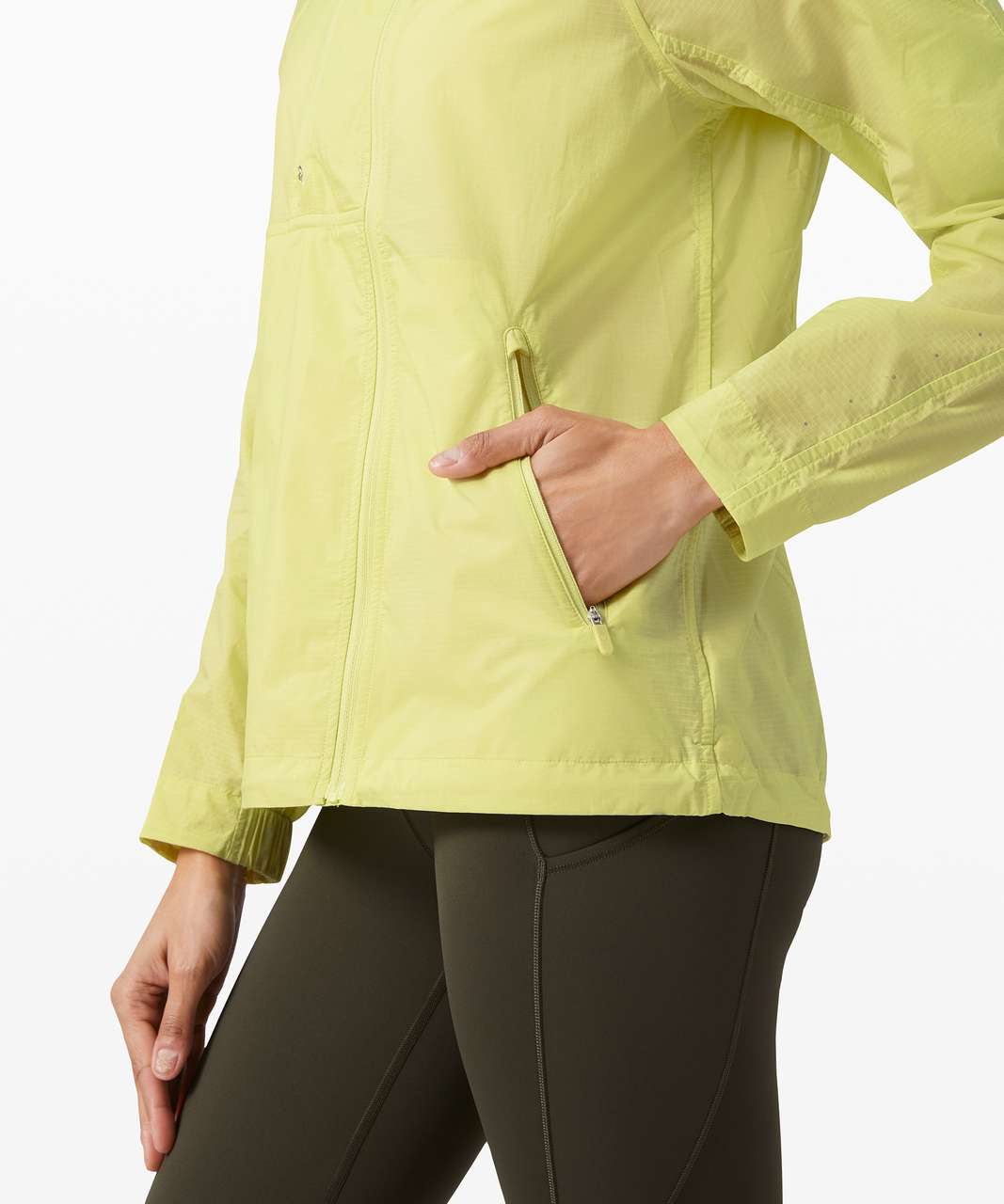 Lululemon On the Trails Jacket - Lemon Vibe