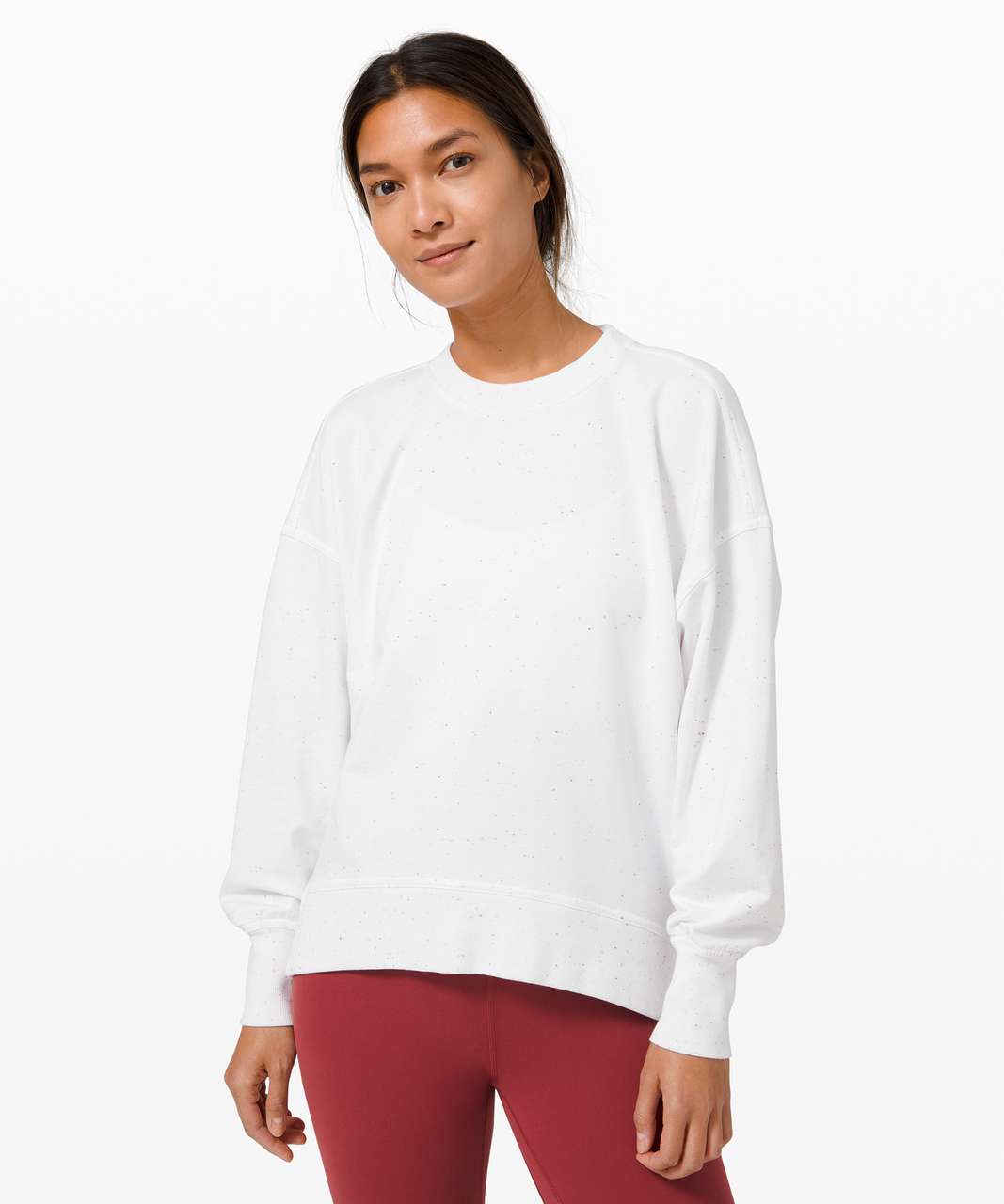 Lululemon LA Back in Action Crew - White