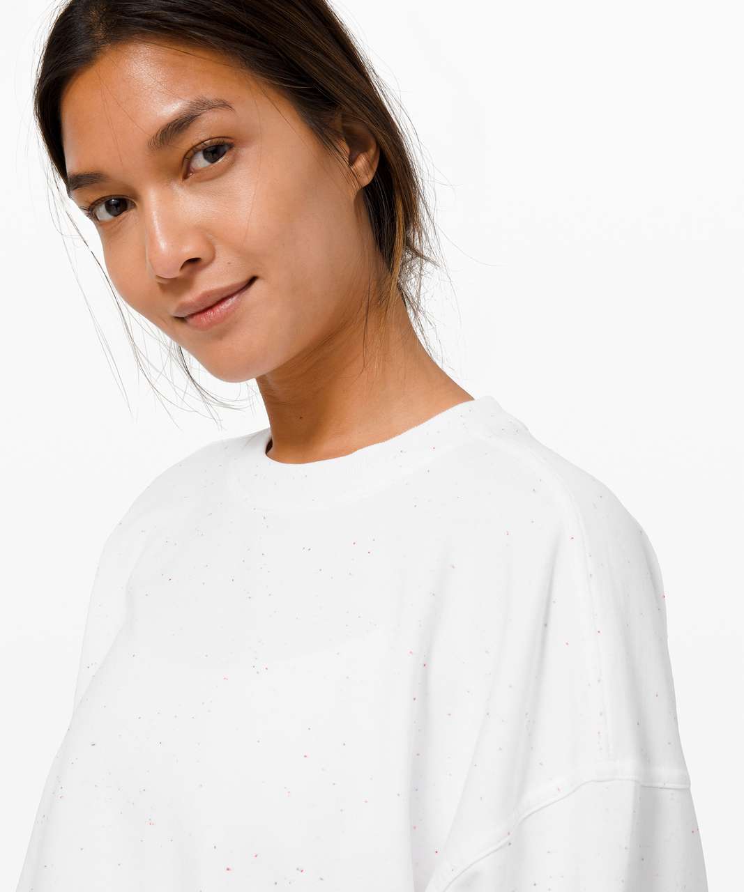 Lululemon LA Back in Action Crew - White