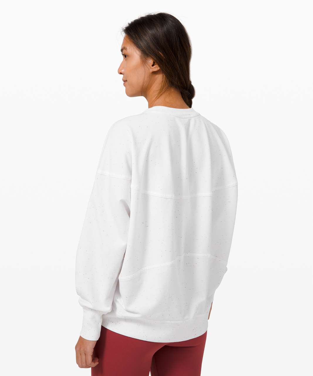 Lululemon LA Back in Action Crew - White