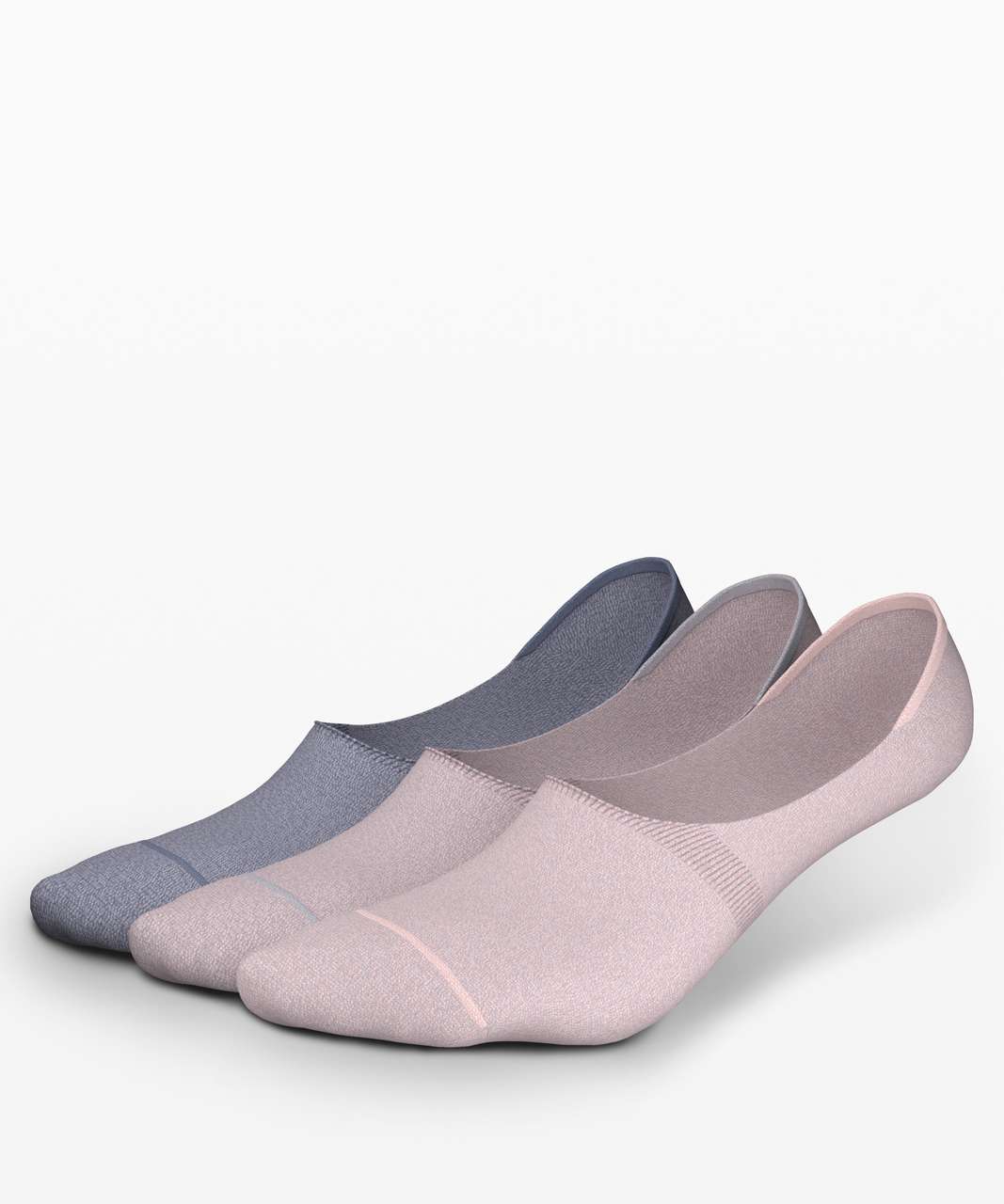 Lululemon Secret Sock *3-Pack - Misty Pink / Iced Iris / Peri Purple