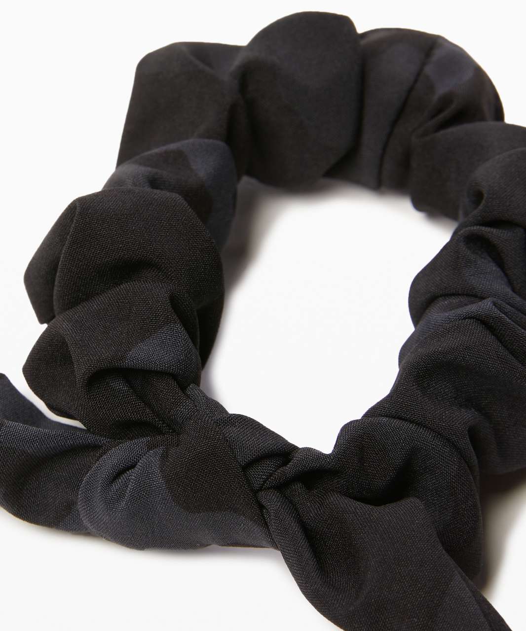 Lululemon Uplifting Scrunchie *Bow - Incognito Camo Multi Grey