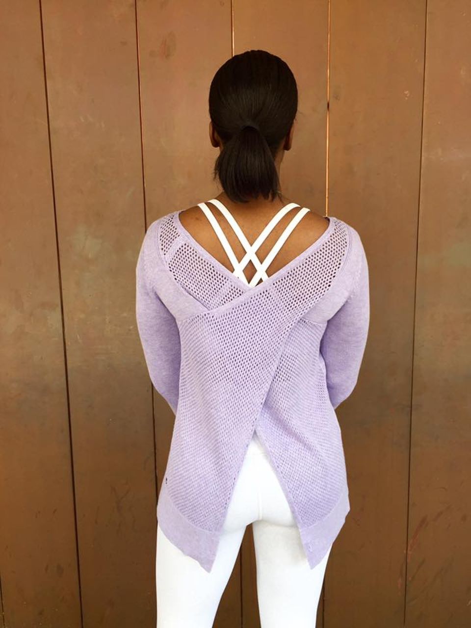 Lululemon Sunset Savasana Pullover II - Heathered Lilac