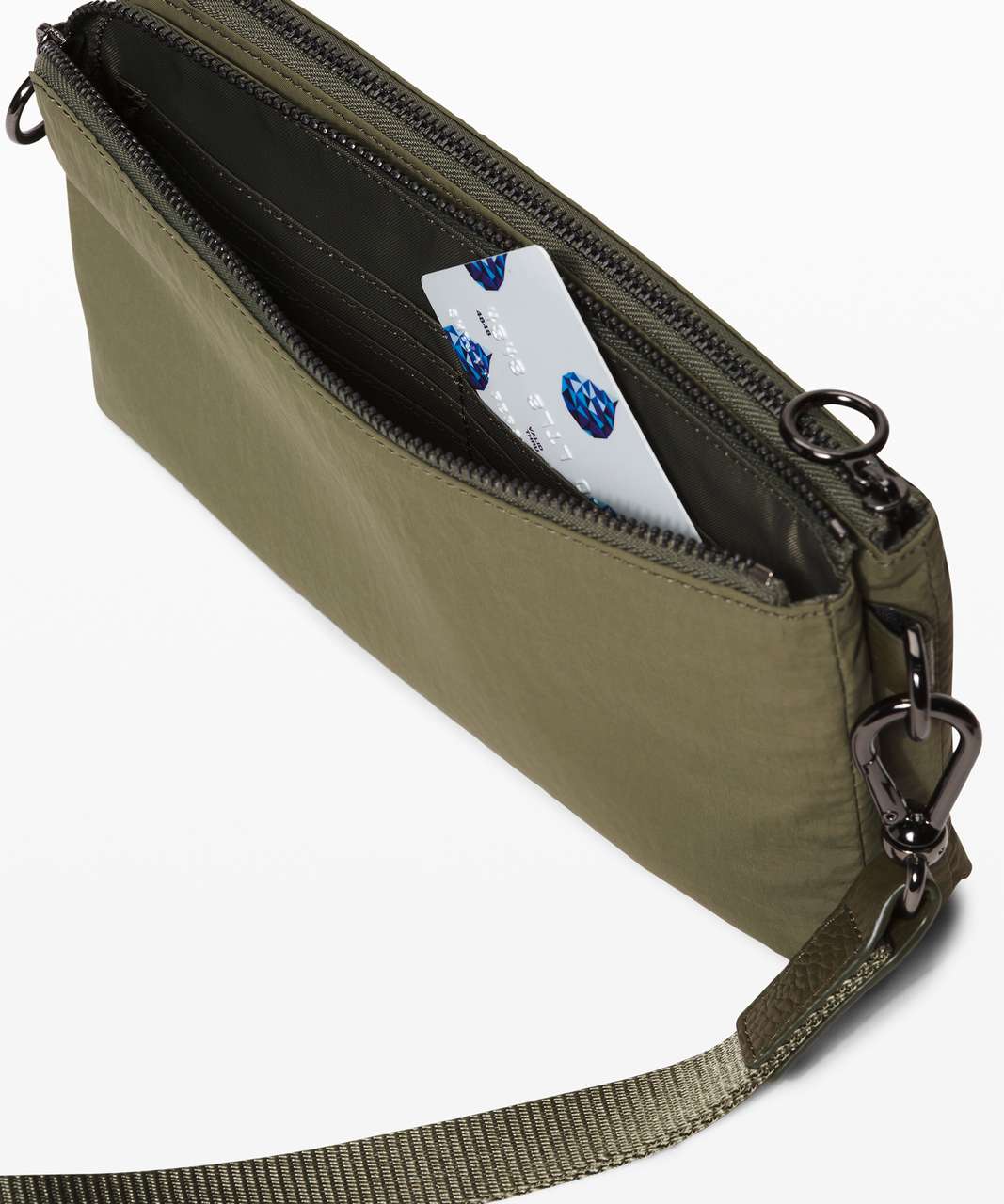 Lululemon Now and Always Pouch - Medium Olive