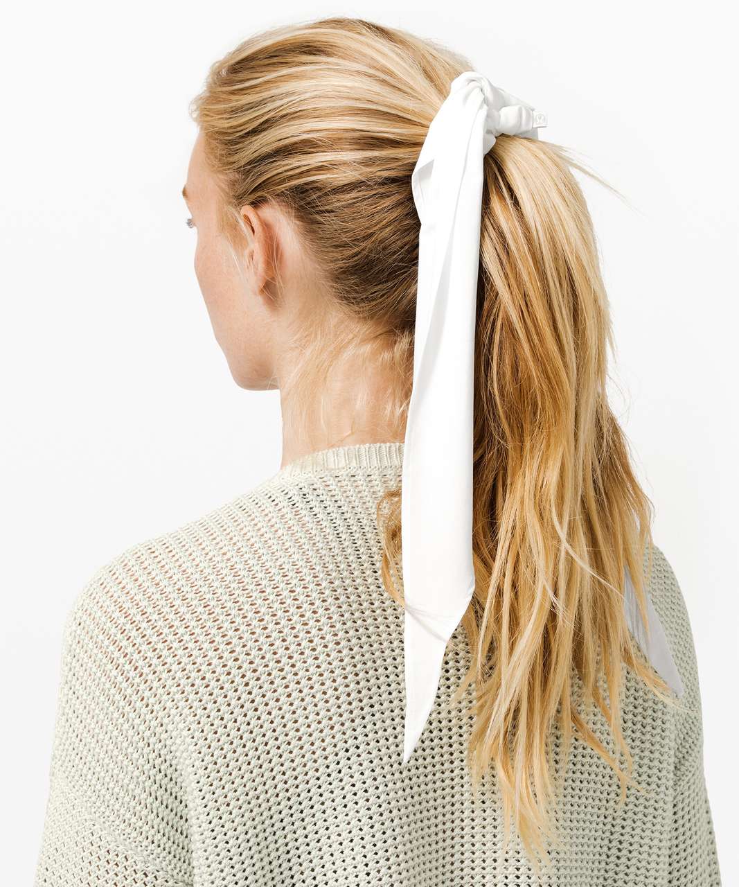 Lululemon Uplifting Scrunchie *Flow - White