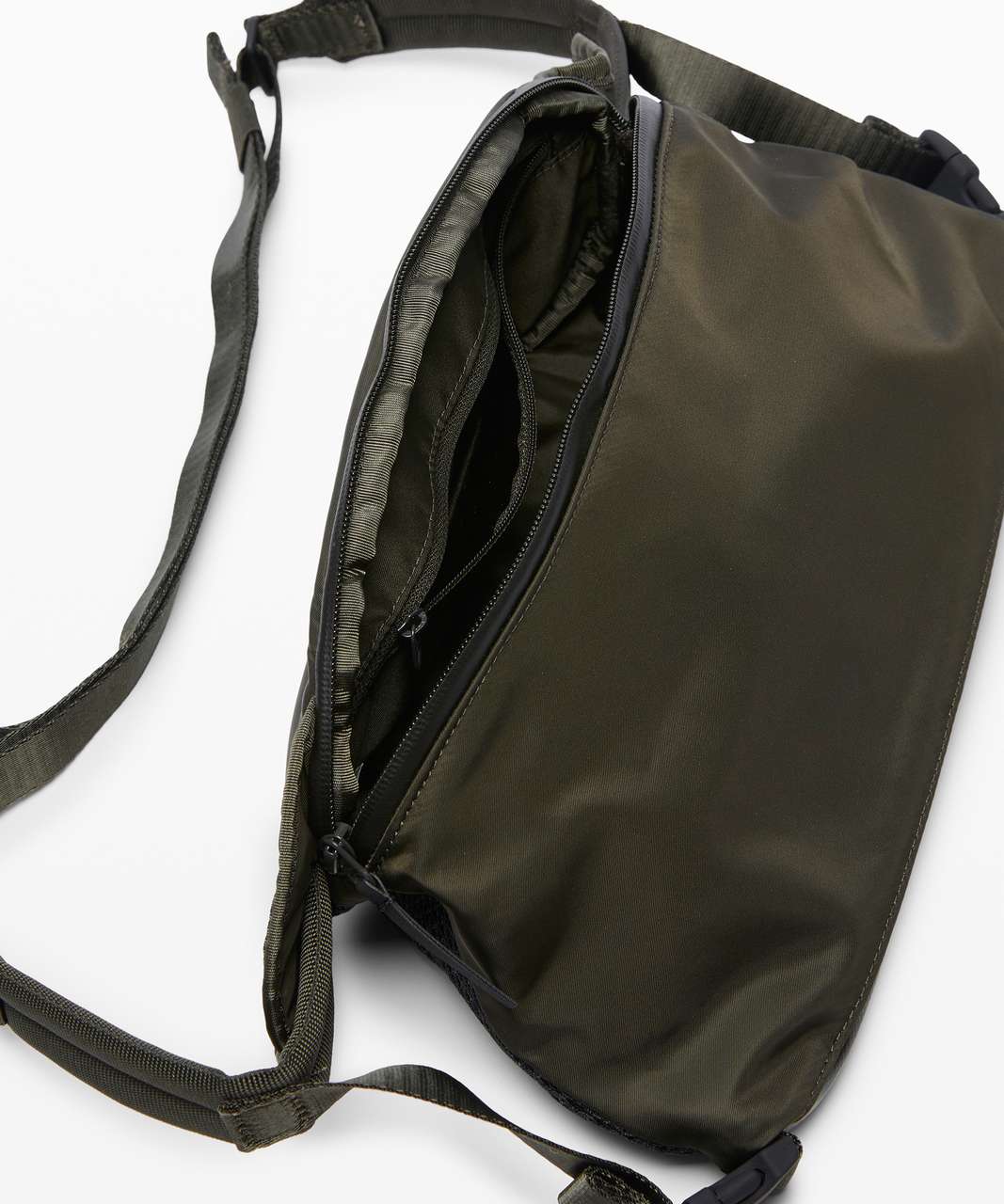 Lululemon All Hours Belt Bag - Dark Olive / Black