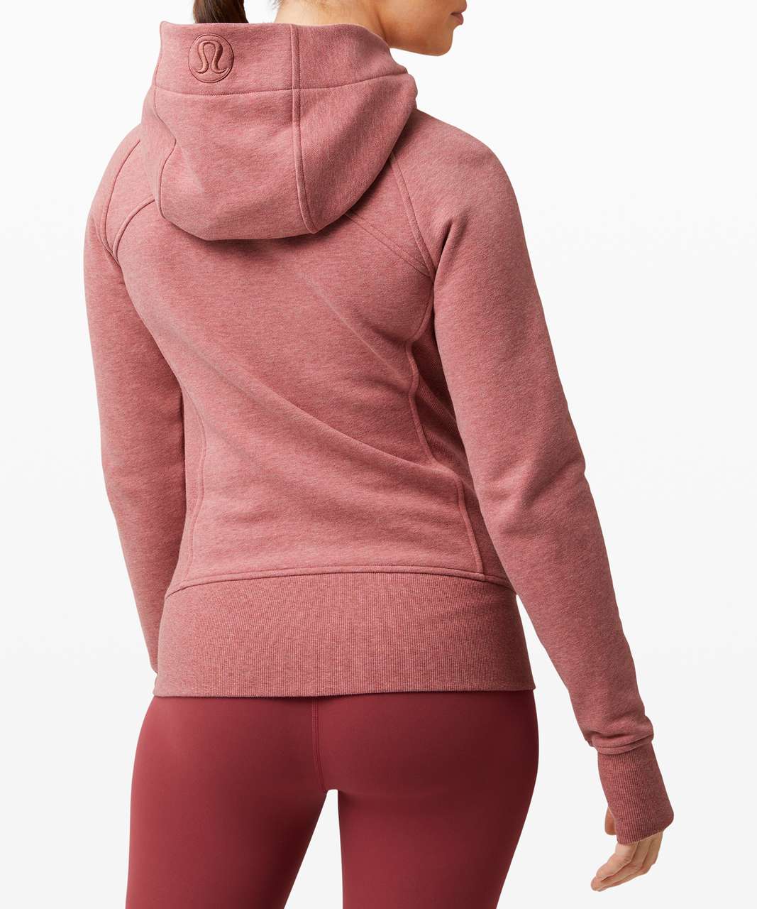 Lululemon Scuba Hoodie *Light Cotton Fleece - Red Merlot - lulu fanatics