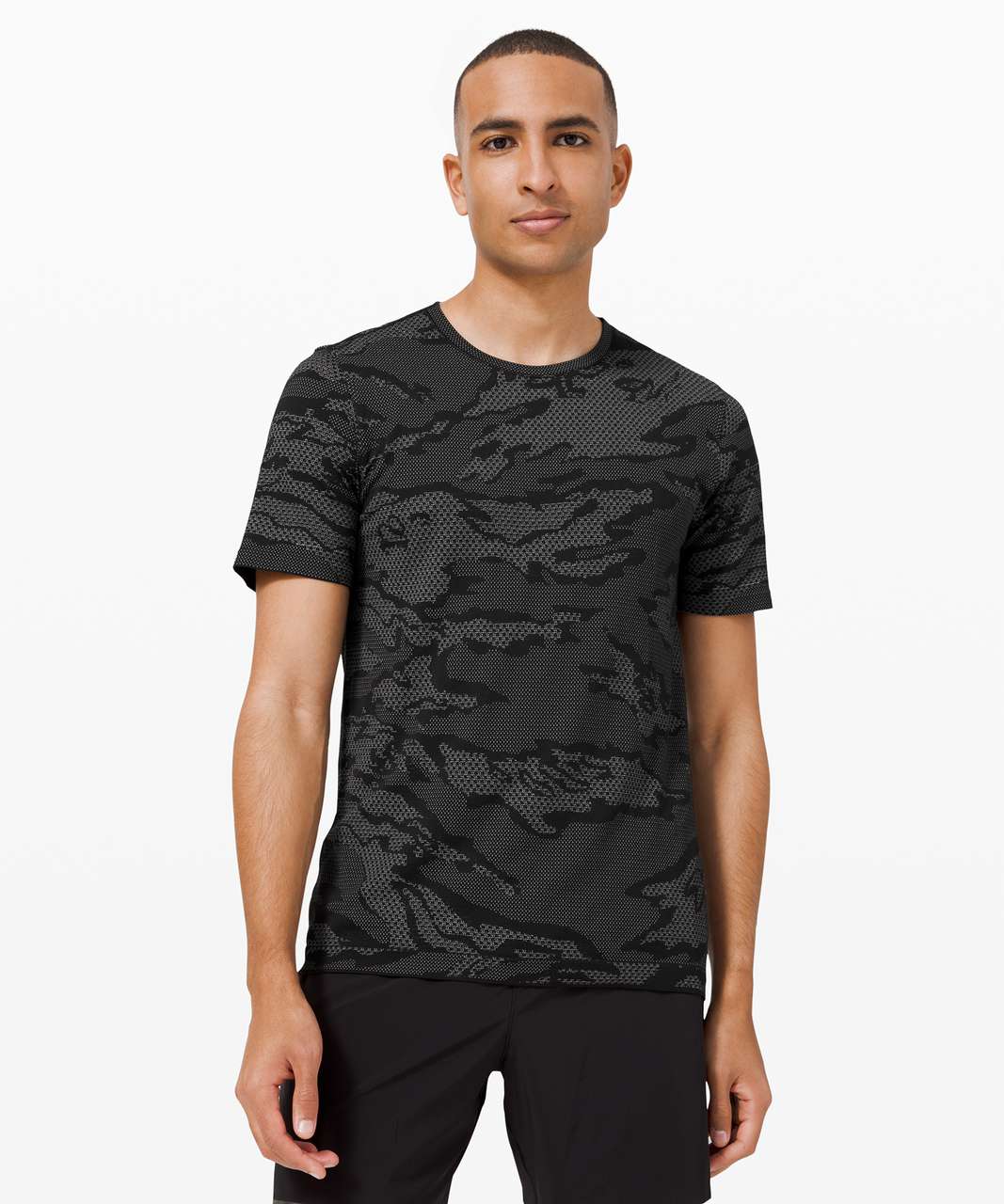 Lululemon Metal Vent Breathe Short Sleeve *City Edition - San Francisco / Silver Drop / Black