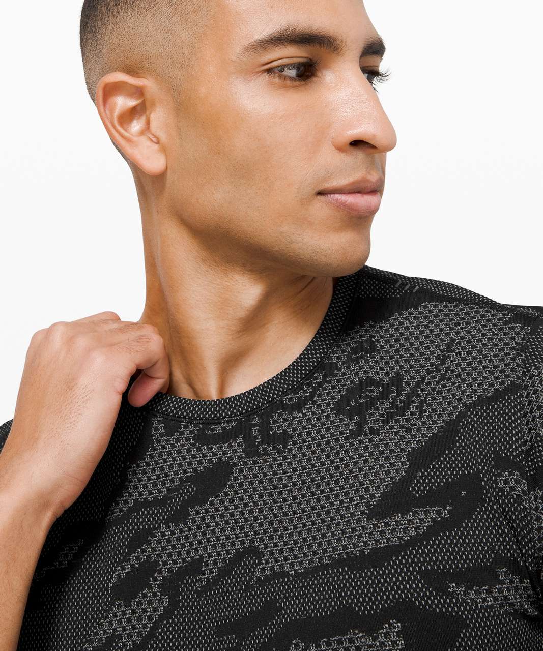 Lululemon Metal Vent Breathe Short Sleeve *City Edition - San Francisco / Silver Drop / Black