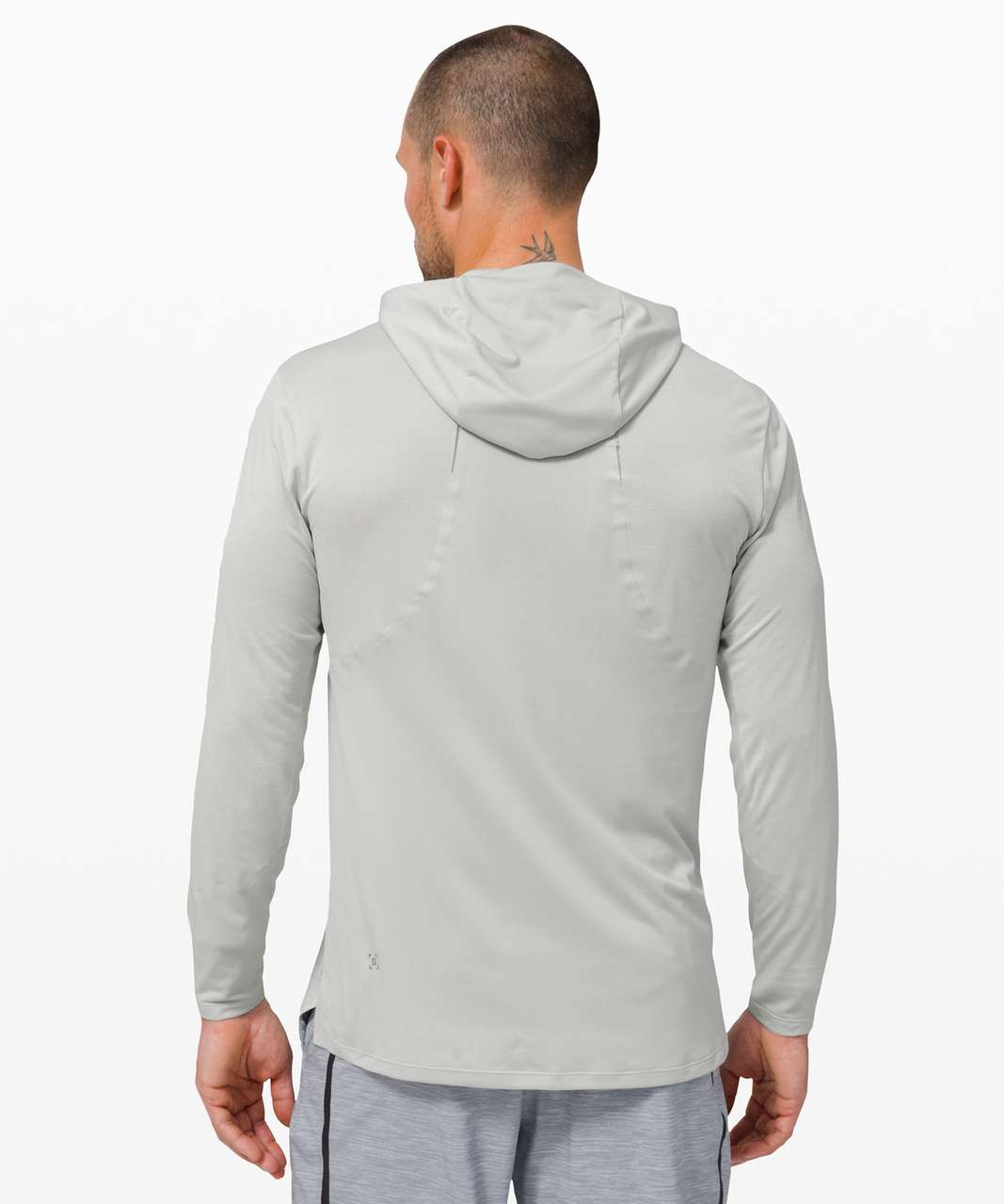 Lululemon Fast and Free Hoodie - Heathered Vapor / Vapor