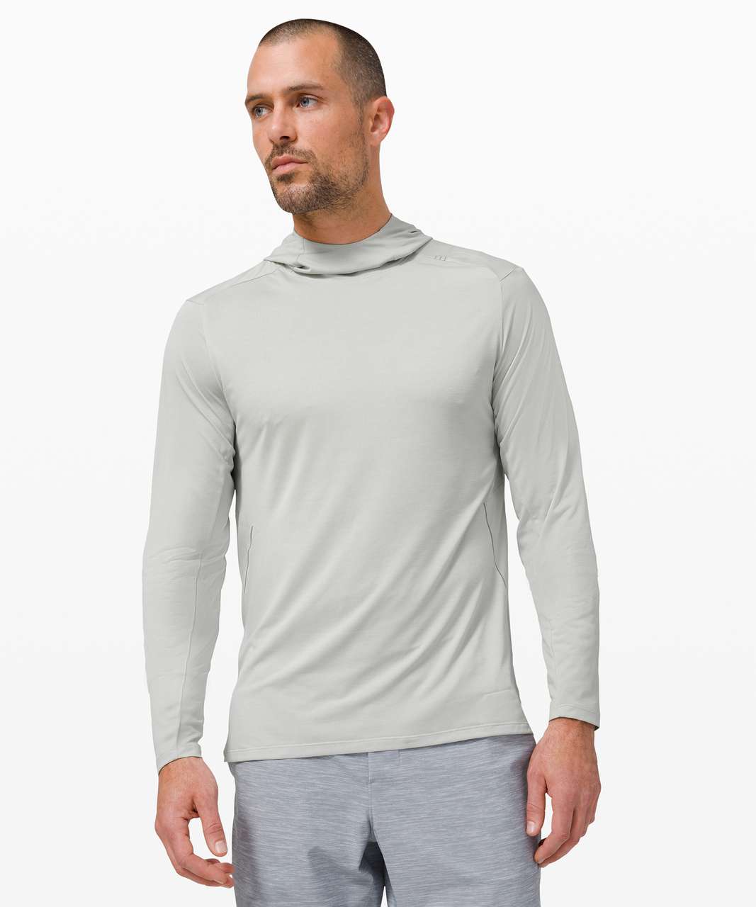 Lululemon Fast and Free Hoodie - Heathered Vapor / Vapor