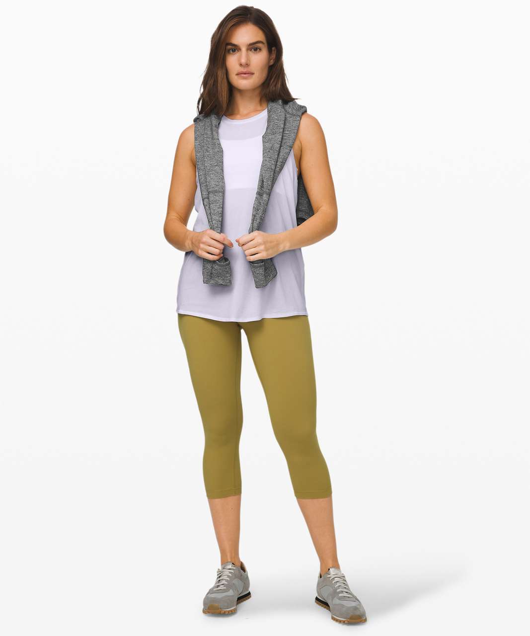 Lululemon All Tied Up Tank - Serene Blue