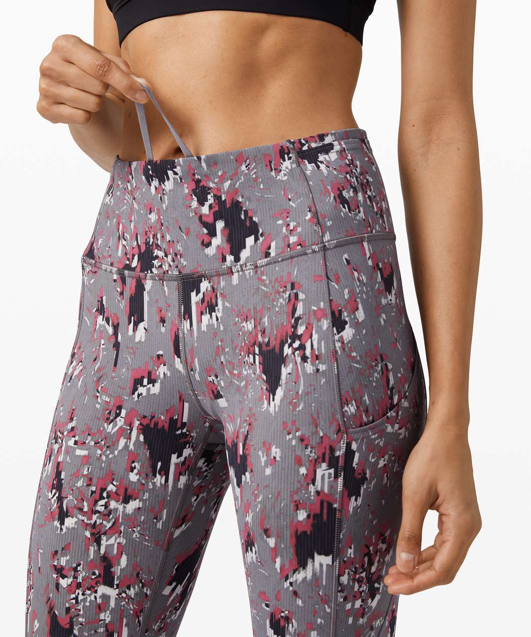 Lululemon Fast and Free High Rise Tight 25" - Floral Flux Multi
