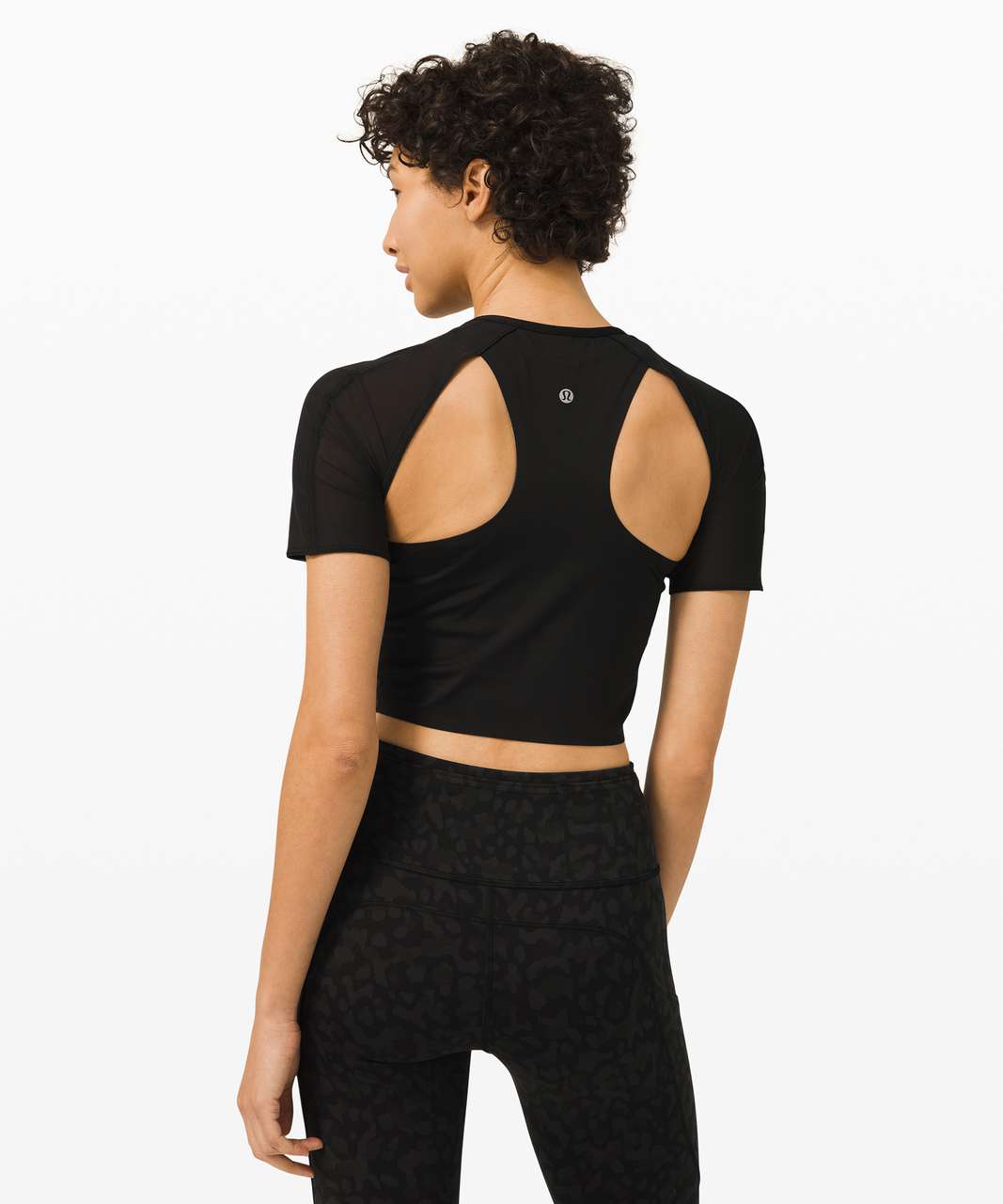 Lululemon Set Challenger Short Sleeve - Black - lulu fanatics