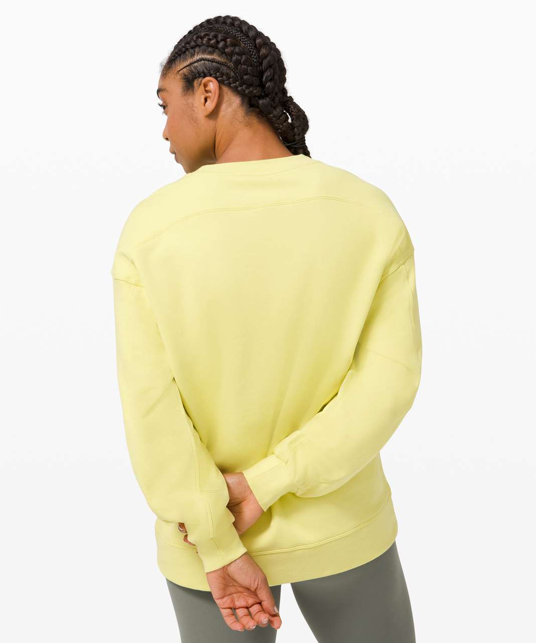 Lululemon Perfectly Oversized Crew - Lemon Vibe