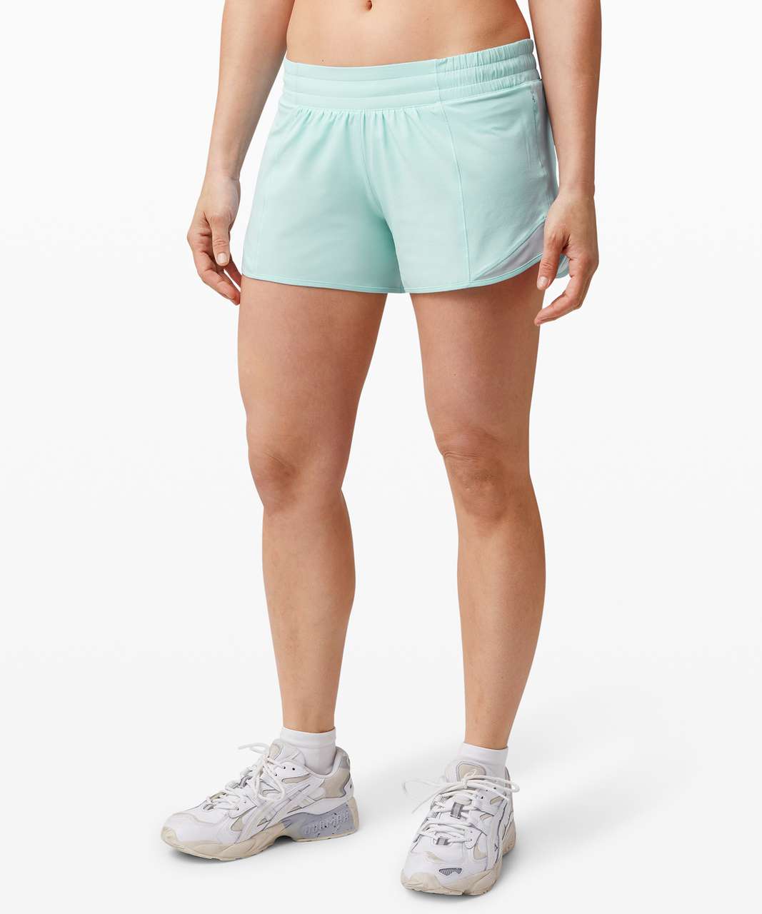 Lululemon Hotty Hot Short II *Long 4" - Blue Glow