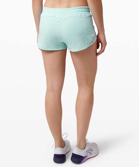 Lululemon Size 10 Hotty Hot Low-Rise Lined Short 2.5 , Heather Black, New,  $68