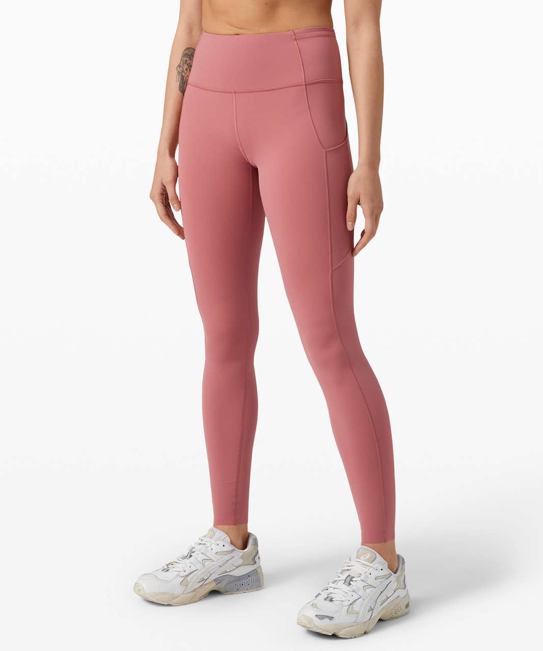 Lululemon Fast and Free Tight 31 *Non-Reflective - Cherry Tint - lulu  fanatics