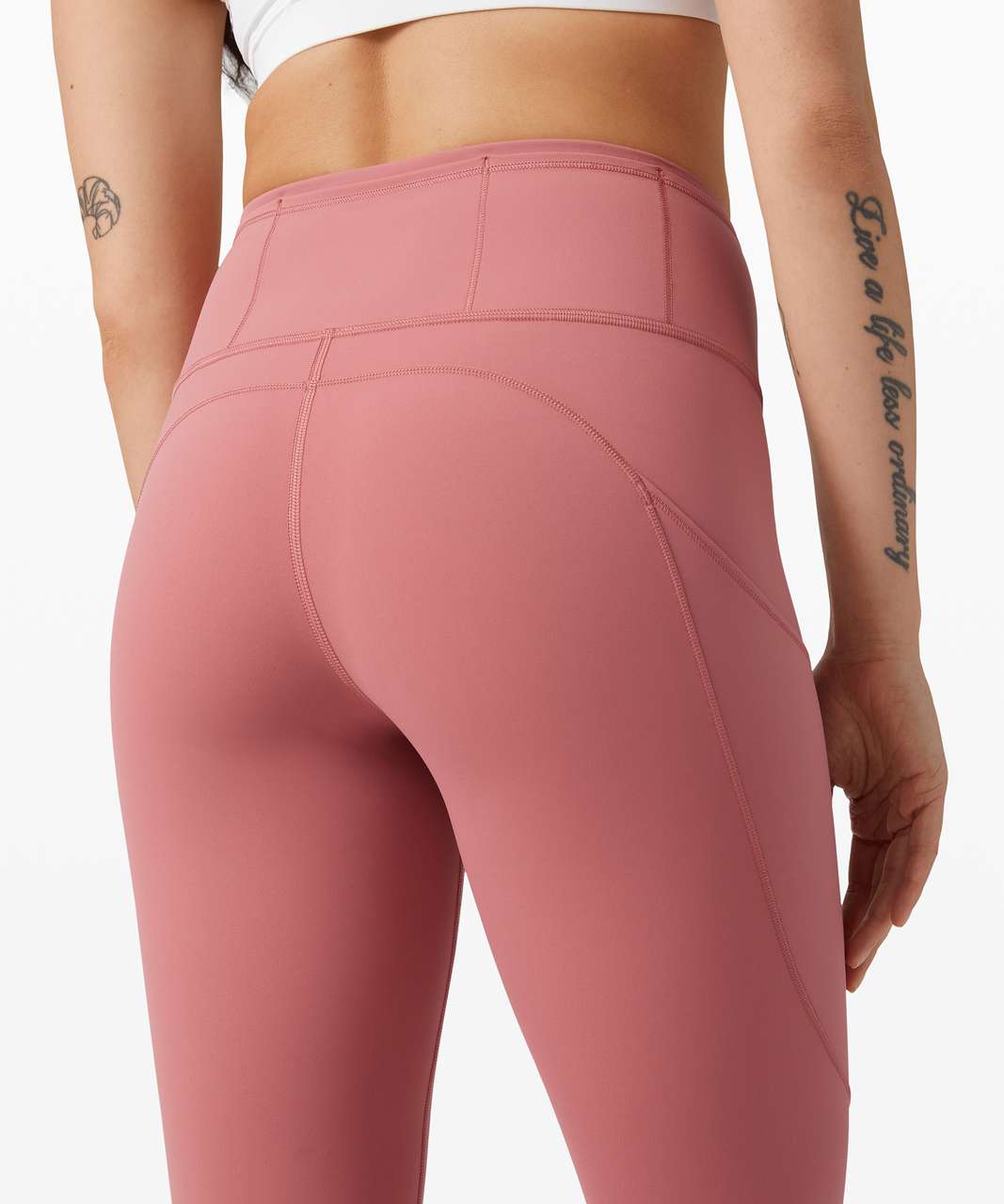 Lululemon Fast and Free Tight 31" *Non-Reflective - Cherry Tint