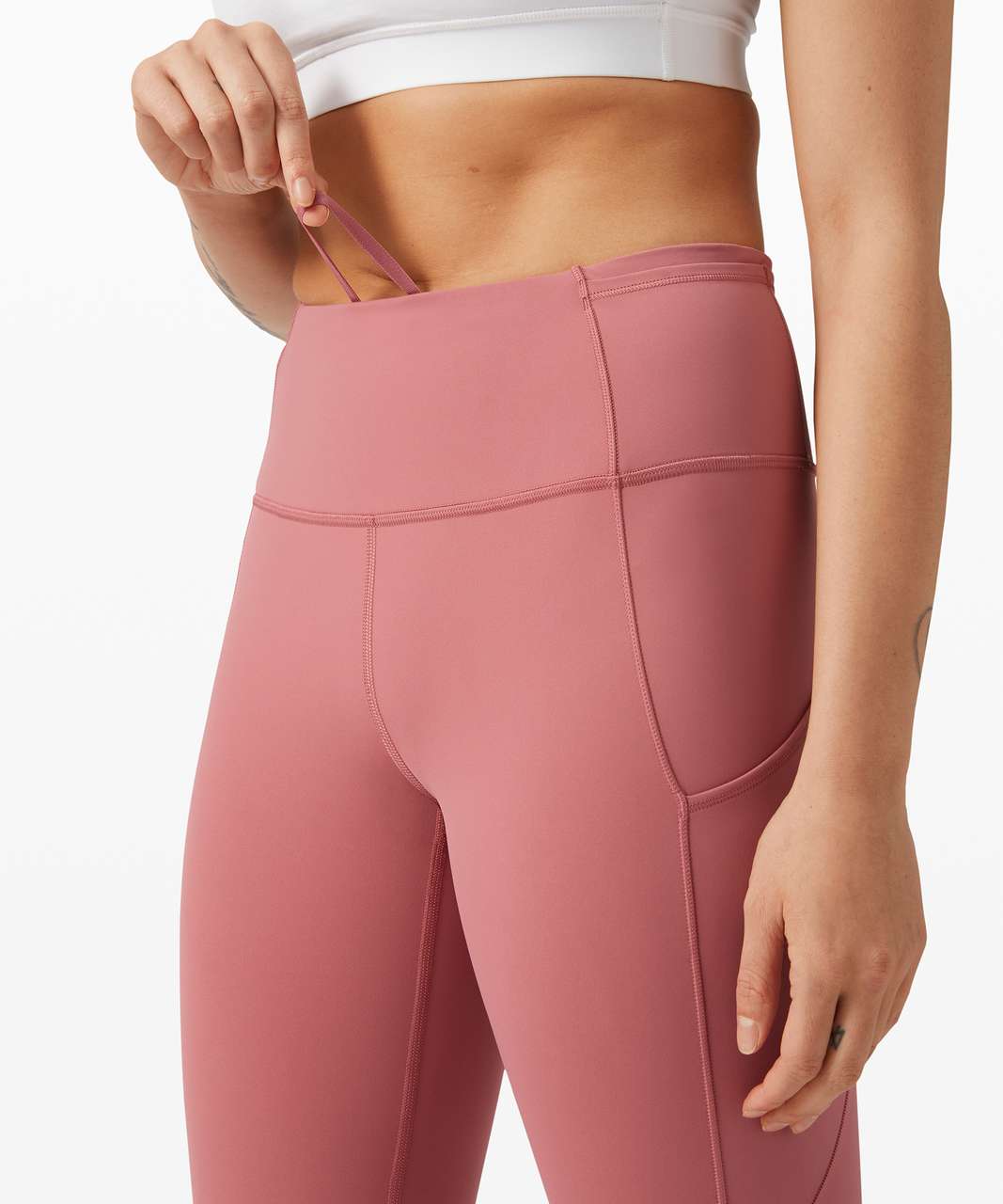 Lululemon Fast and Free Tight 31 *Non-Reflective - Cherry Tint - lulu  fanatics