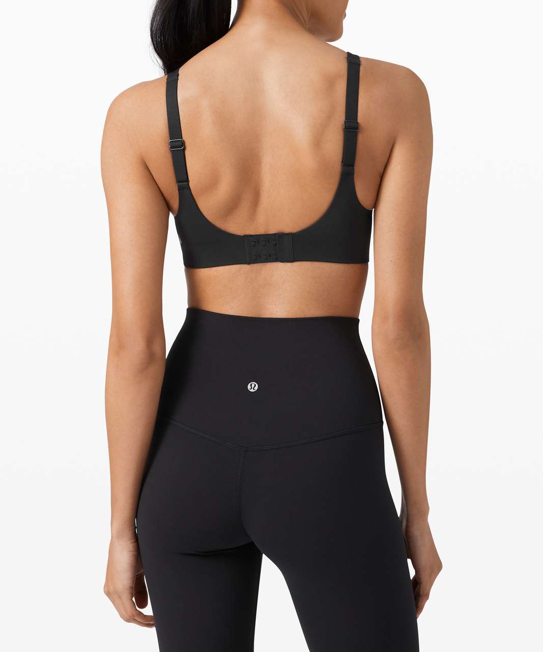 Lululemon In Alignment Straight Strap Bra A/B - Black