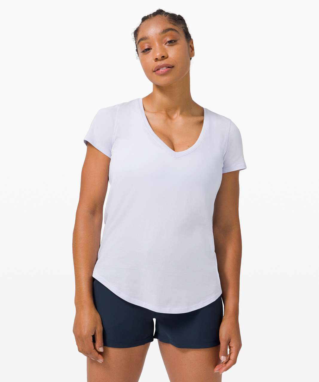 Lululemon Love Tee V - Dark Red - lulu fanatics