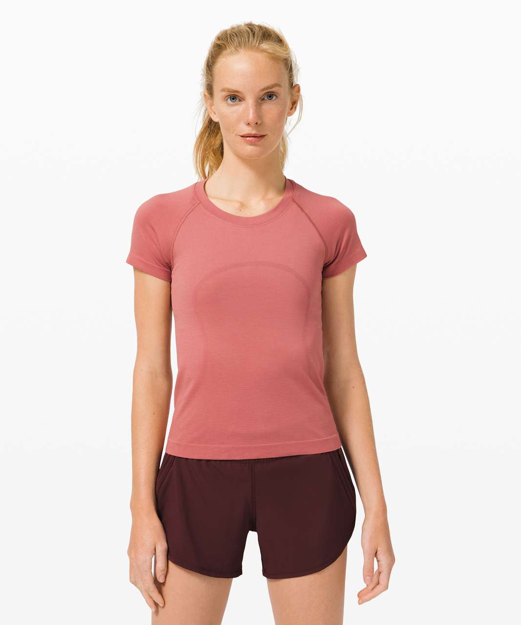 LULULEMON SWIFTLY TECH SHORT SLEEVE 2.0 RACE SONIC PINK 0 2 4 6 8