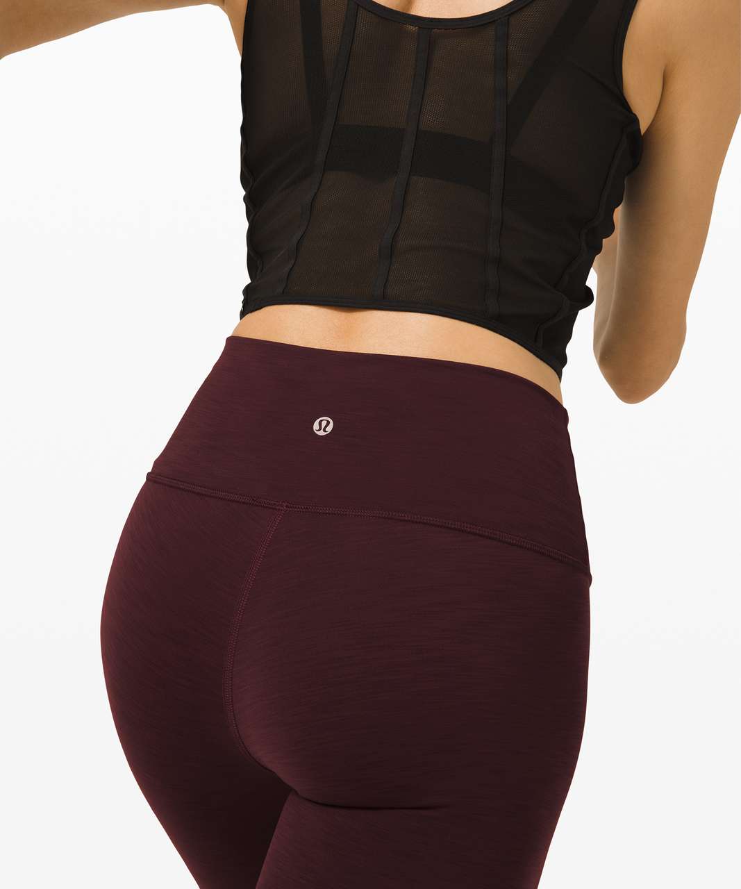 Lululemon Wunder Train Contour Fit High-Rise Crop 21 - Black - lulu  fanatics