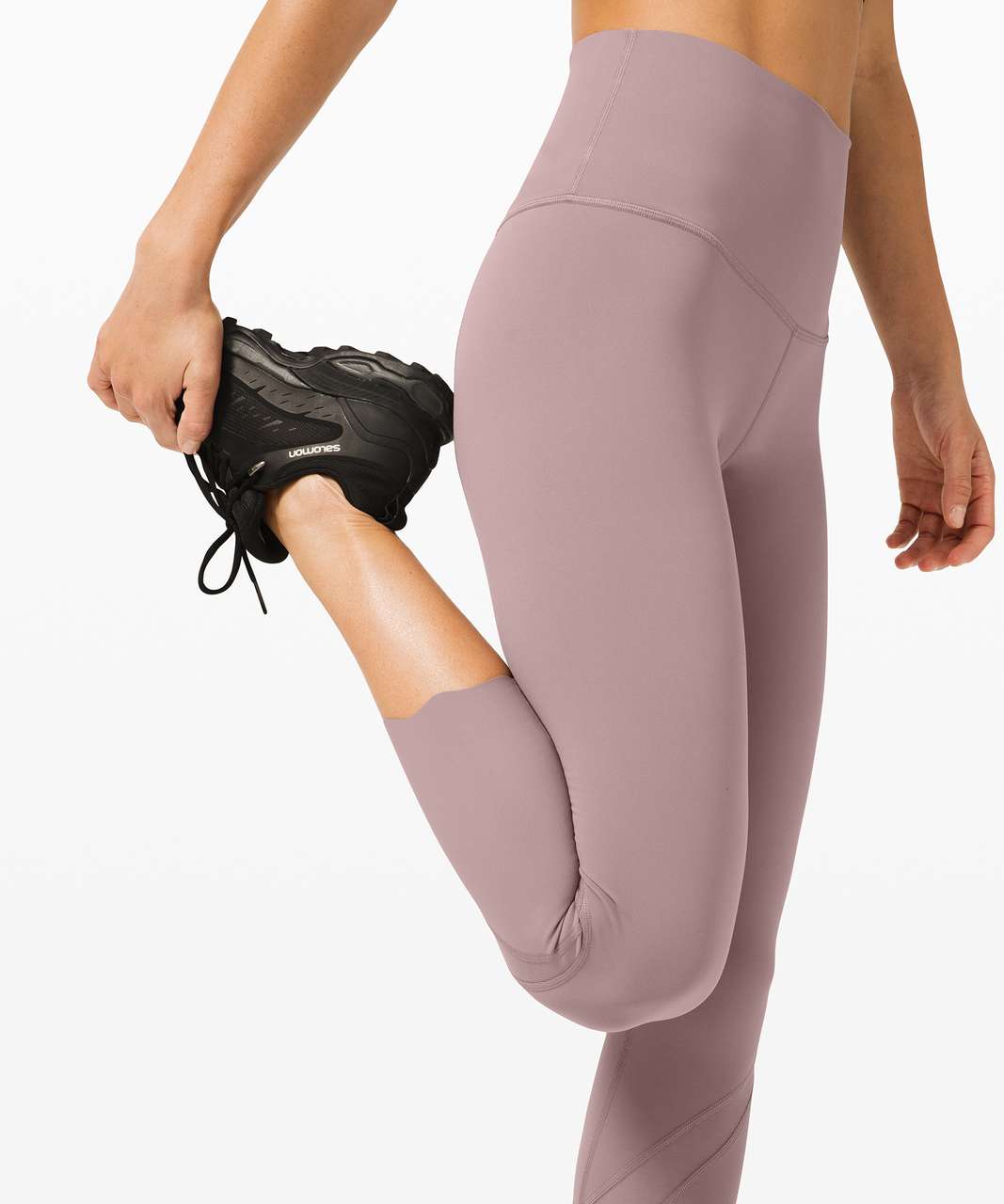 Lululemon Wunder Under Crop High-Rise *Roll Down Scallop Full-On Luxtreme  23 - Violet Verbena - lulu fanatics