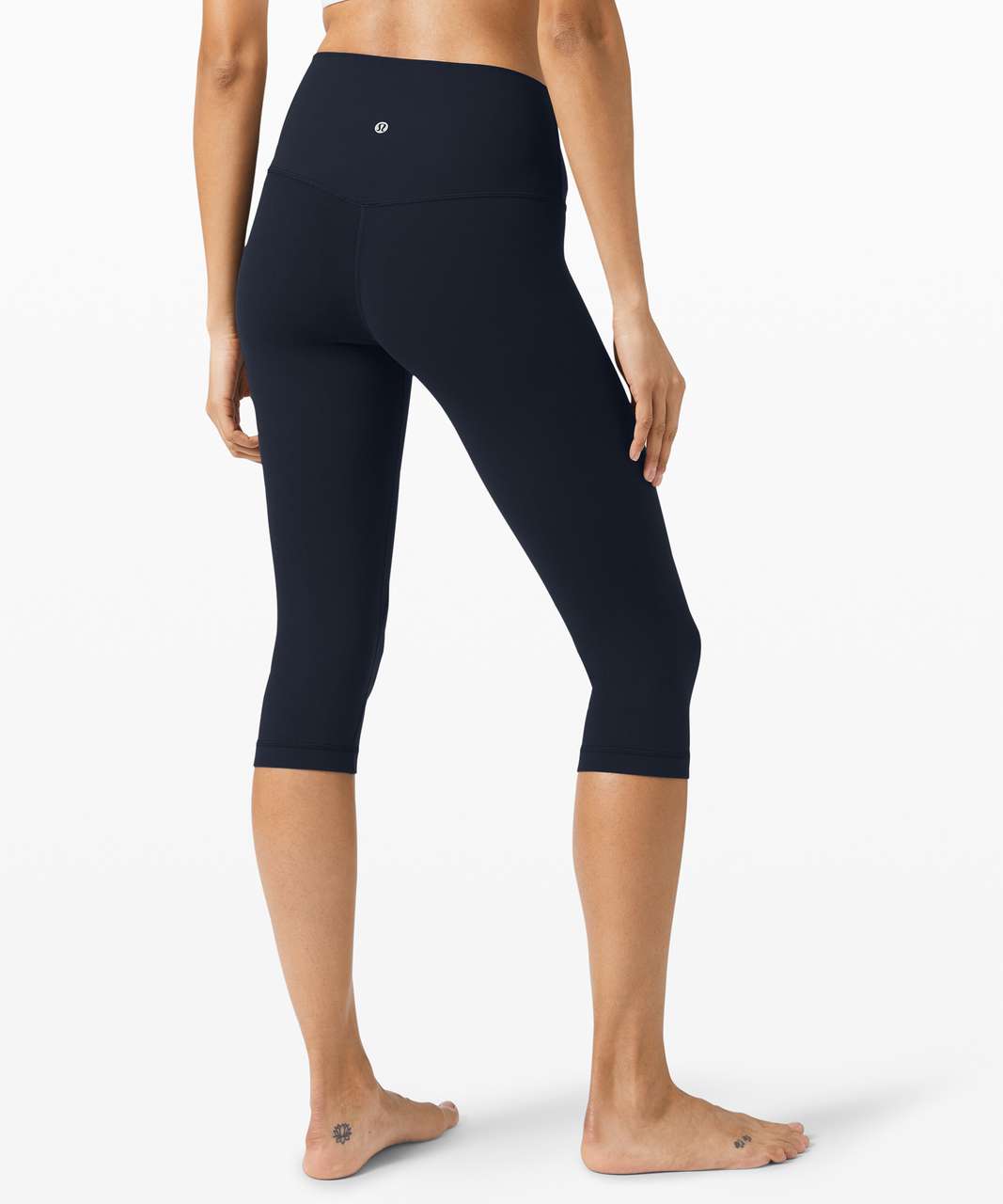 NWT [Size 10] Lululemon Womens Reveal Crop 17 MDNI Midnight Navy