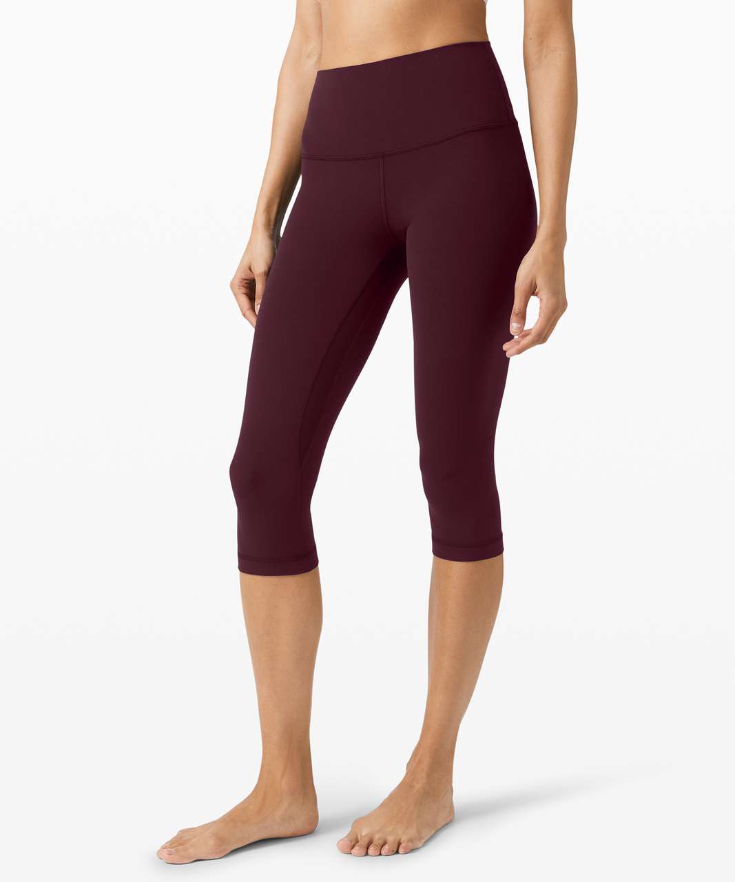 Lululemon Align™ High Rise Crop 17" - Cassis