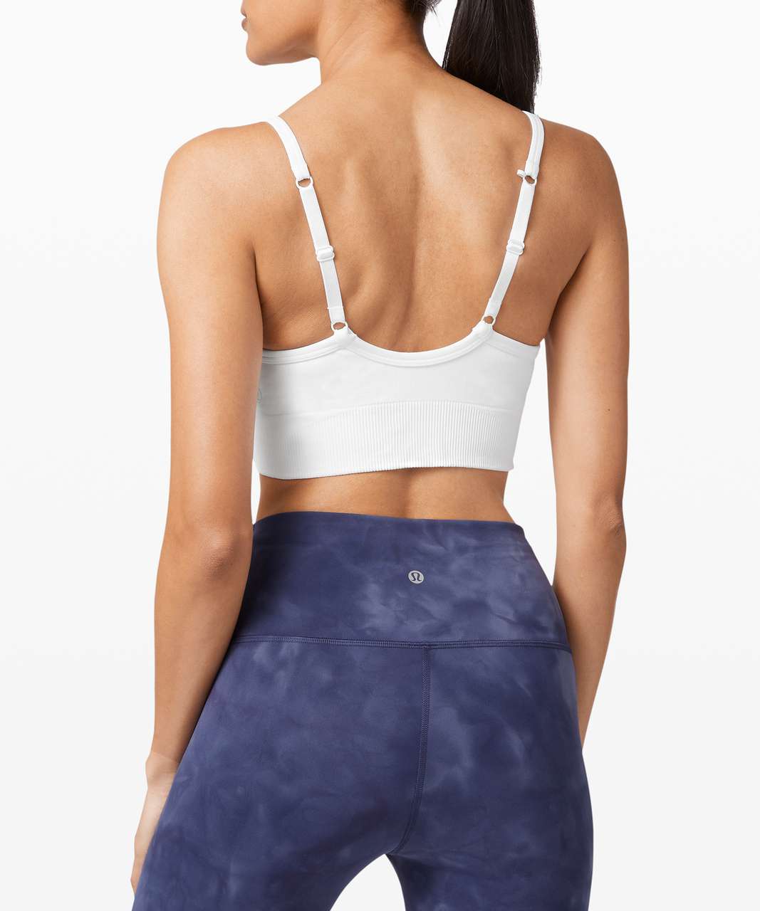 Lululemon Ebb to Street Bra *C/D Cup - White - lulu fanatics