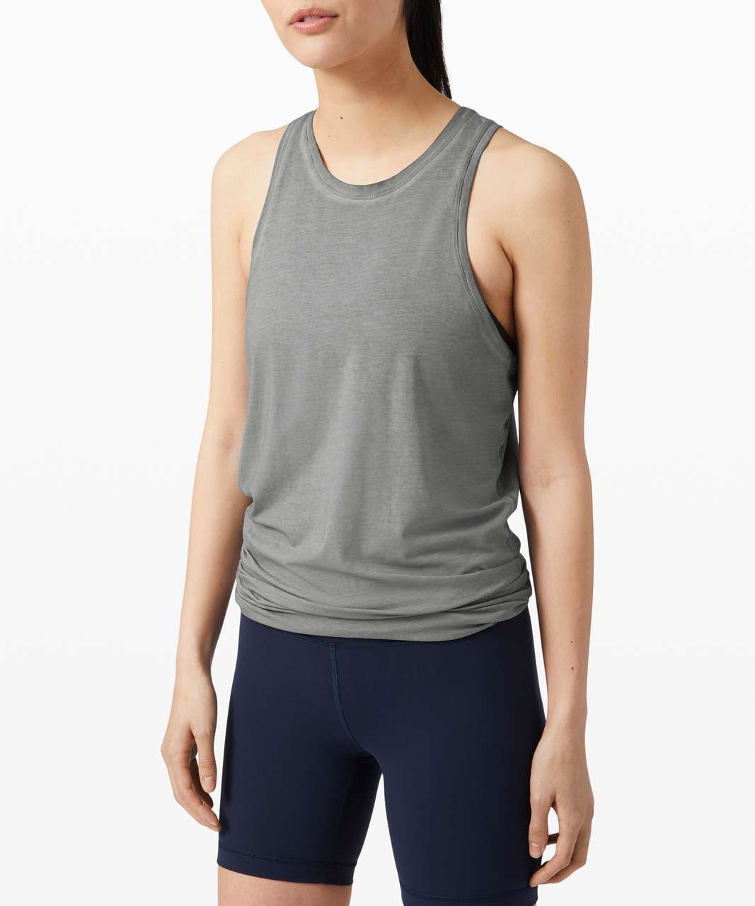 Lululemon All Tied Up Tank *Wash - Sublimado Pigment Dye Asphalt Grey