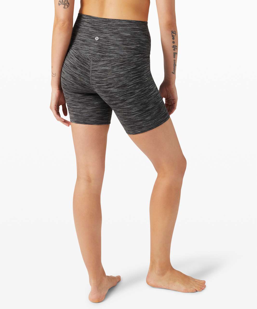 Lululemon Align™ Short *6" - Wee Are From Space Dark Carbon Ice Grey