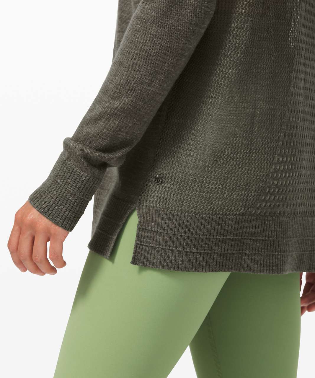 Lululemon Well Being Crew Sweater *Linen - Grey Sage