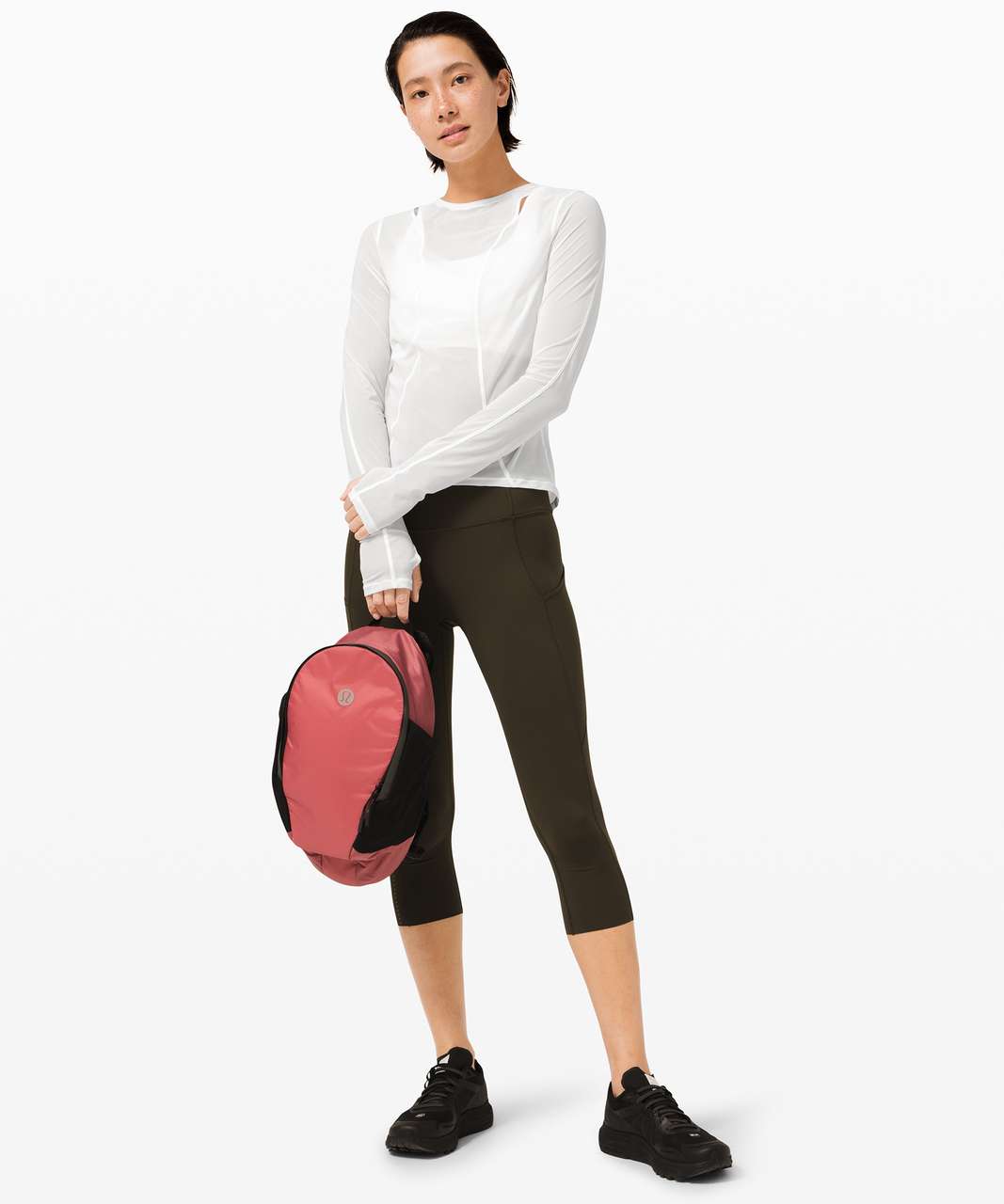 Lululemon Set Challenger Long Sleeve - White