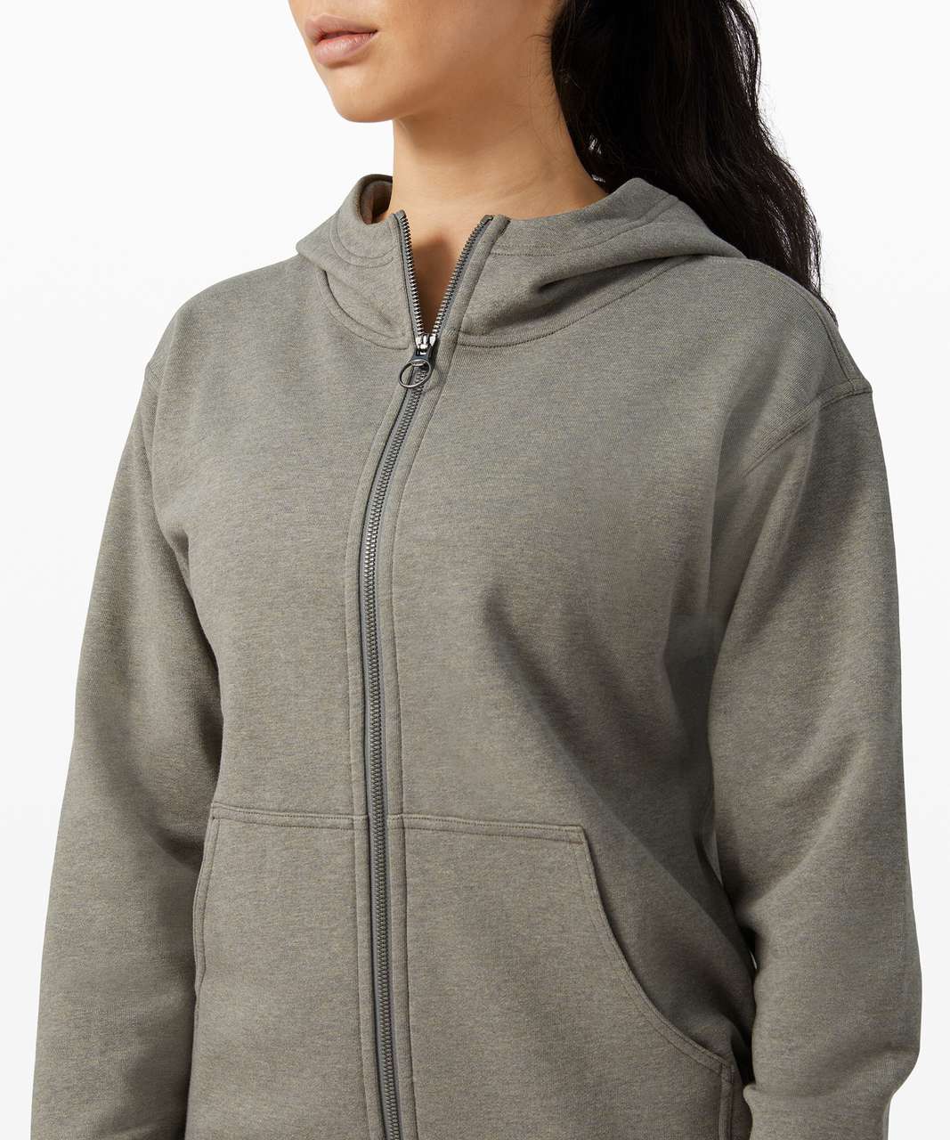 Lululemon All Yours Hoodie *Fleece - Heathered Core Medium Grey - lulu  fanatics