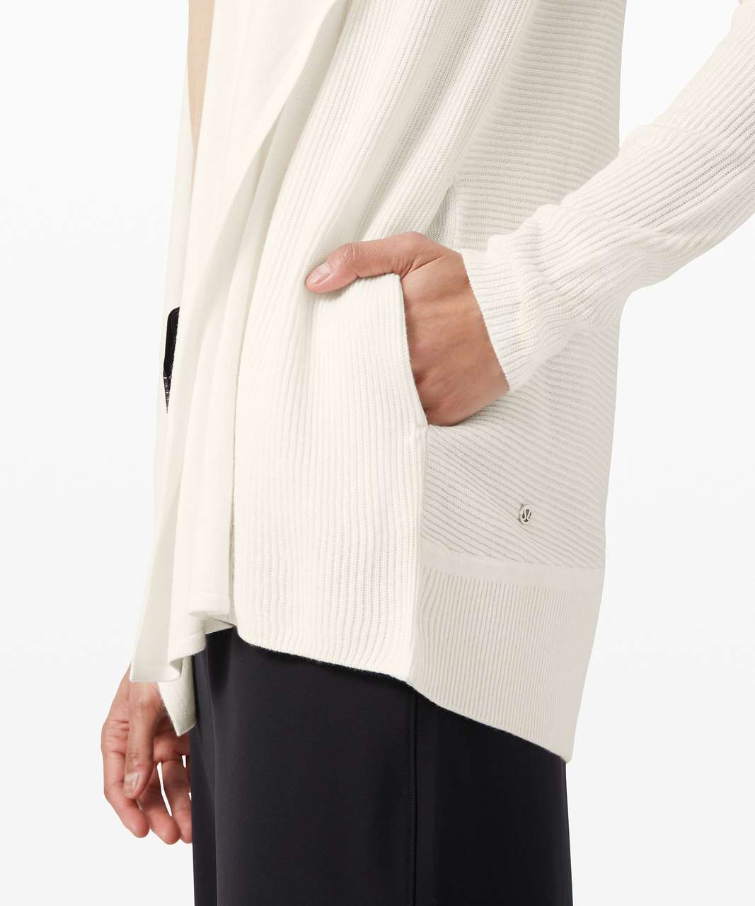 Lululemon Sundown Sweater Wrap - Antique White