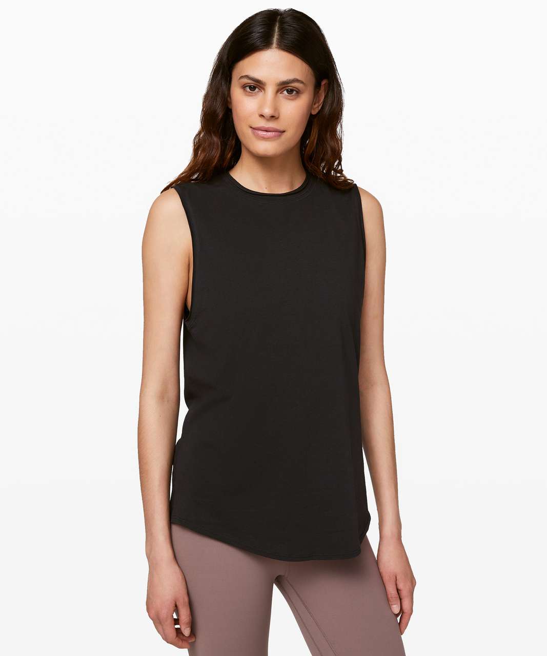 Women's Move UPF Muscle Tank Top - All in Motion Black L - Miazone