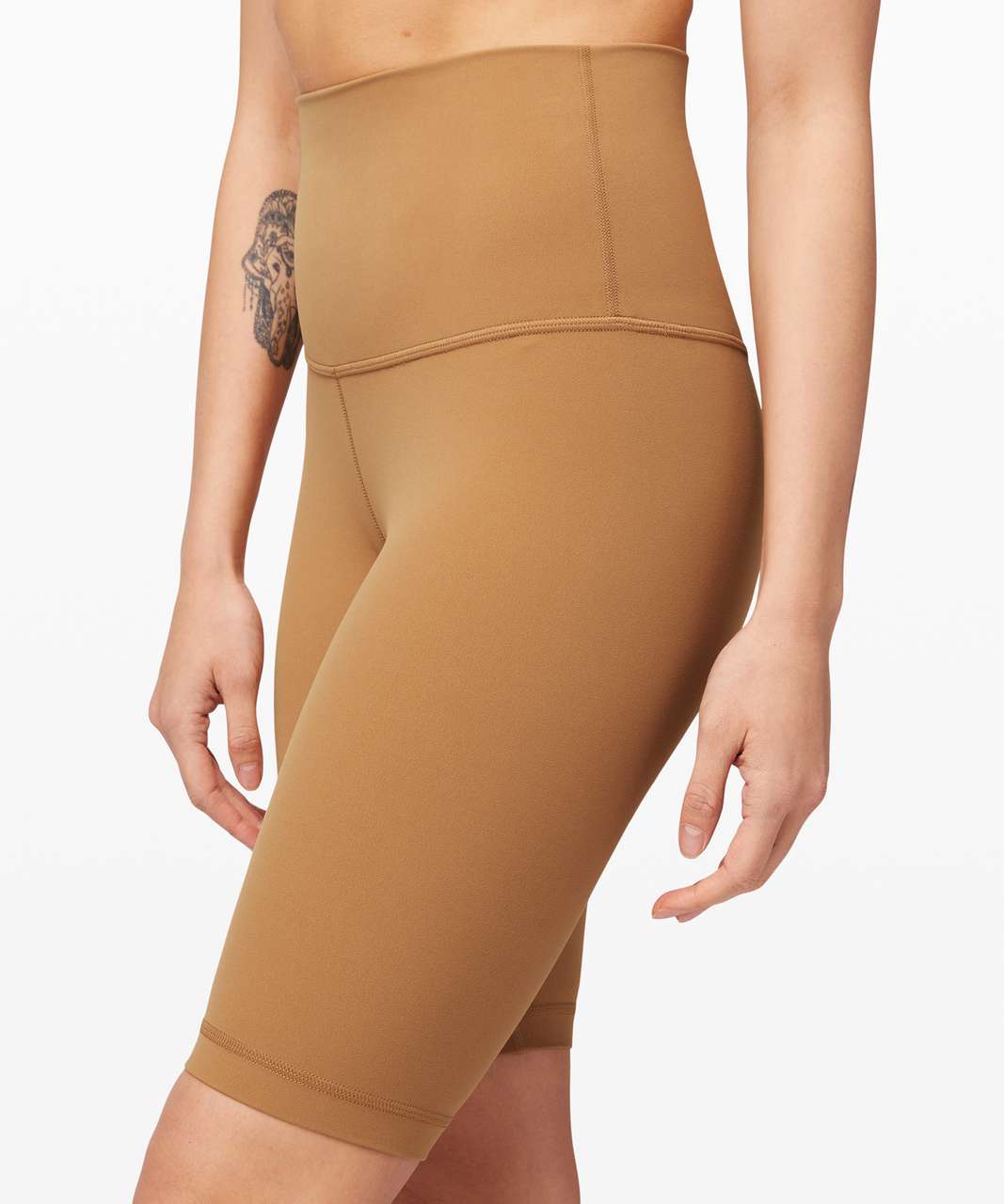 Lululemon Align Super High Rise Short *10 - Saddle Brown - lulu fanatics